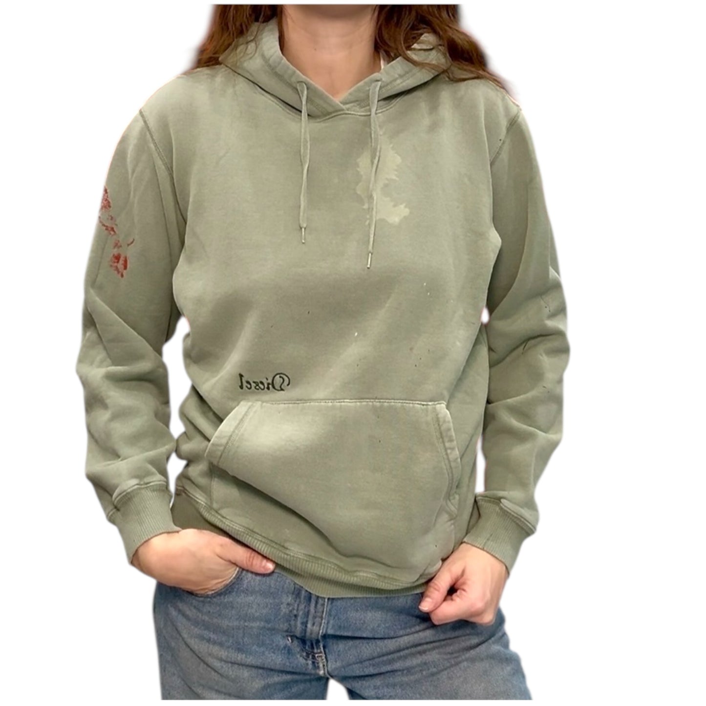 Pre-Loved Diesel Distressed Hoodie