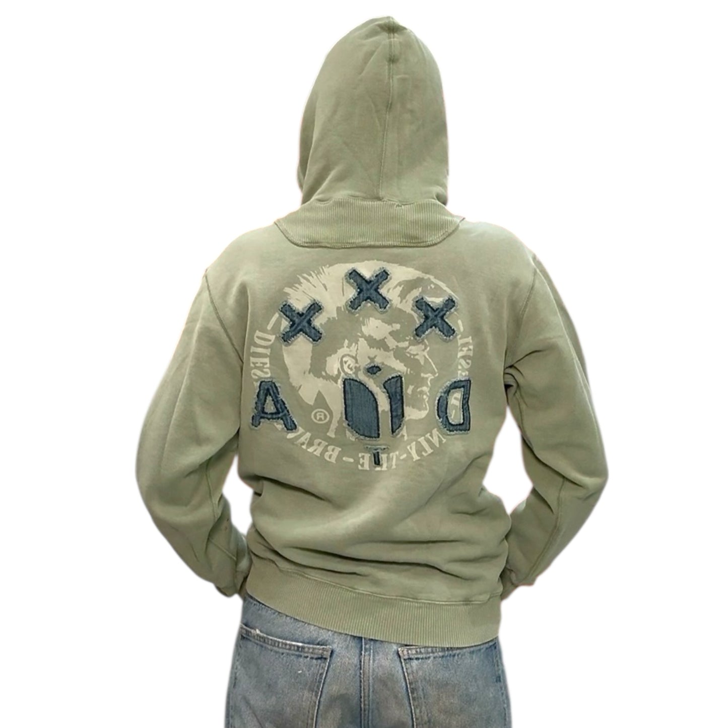 Pre-Loved Diesel Distressed Hoodie