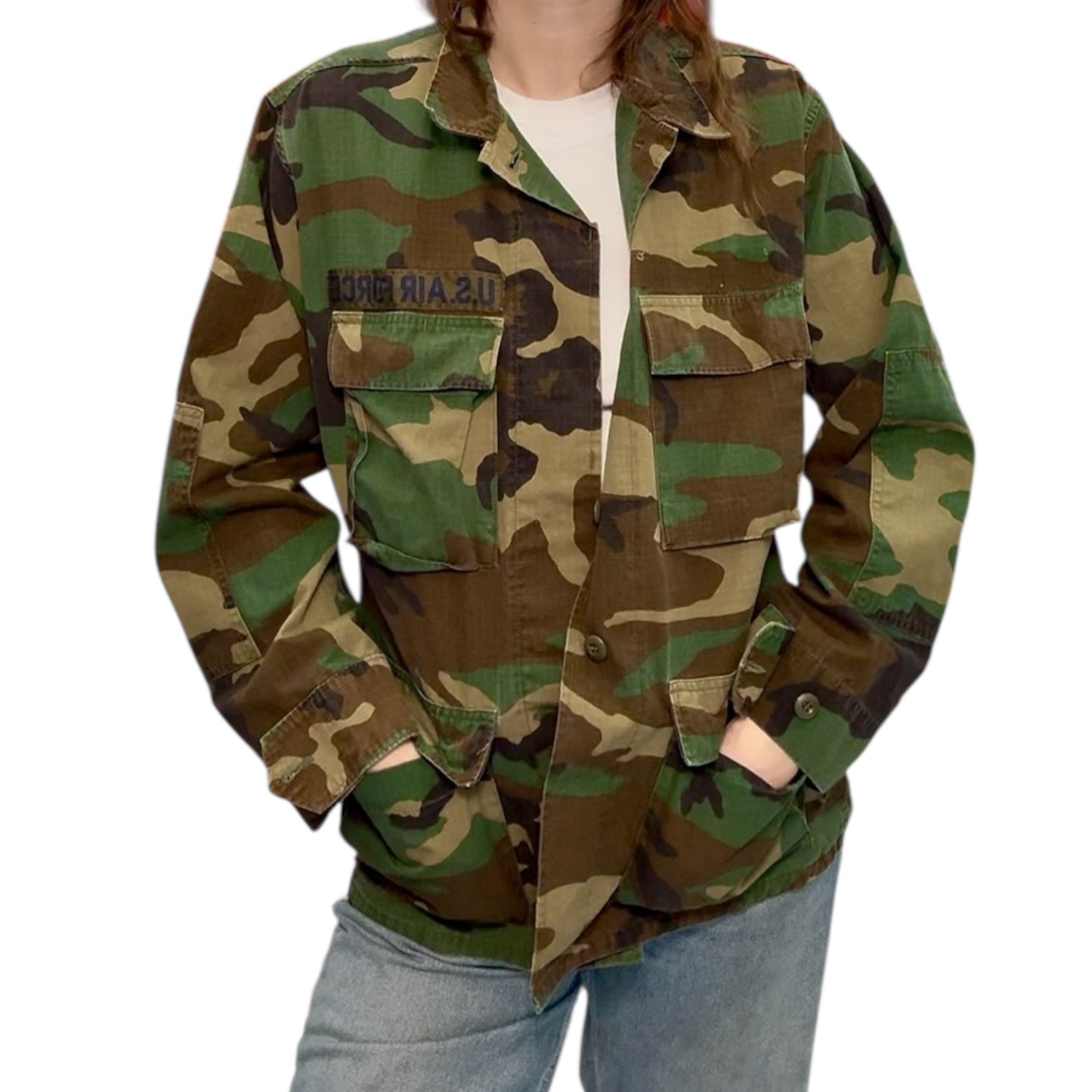 Vintage U.S. Air Force Camouflage Jacket