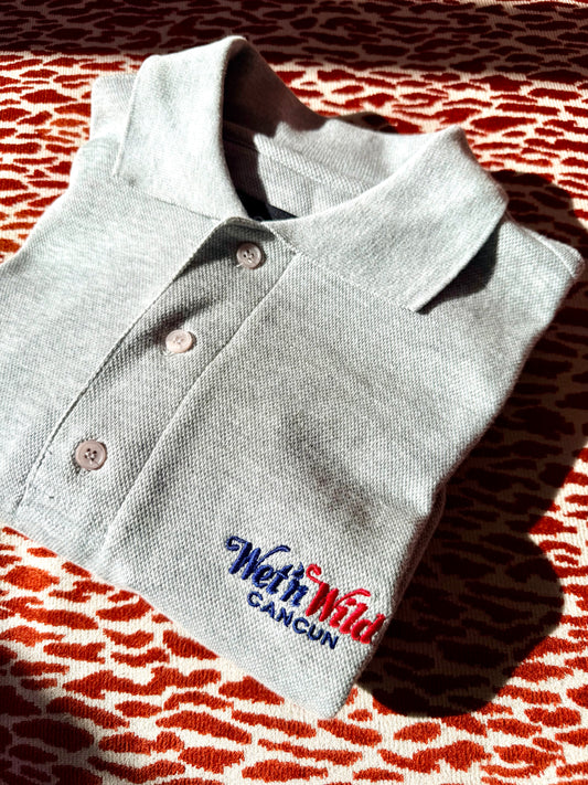 Vintage Wet n Wild Cancun Polo Shirt