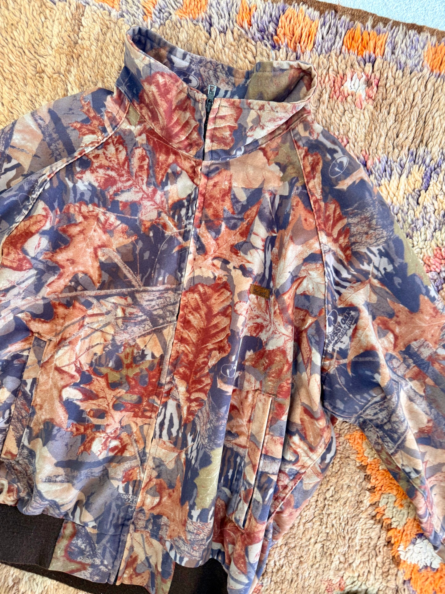 Vintage Woolrich Camouflage Jacket with Patch
