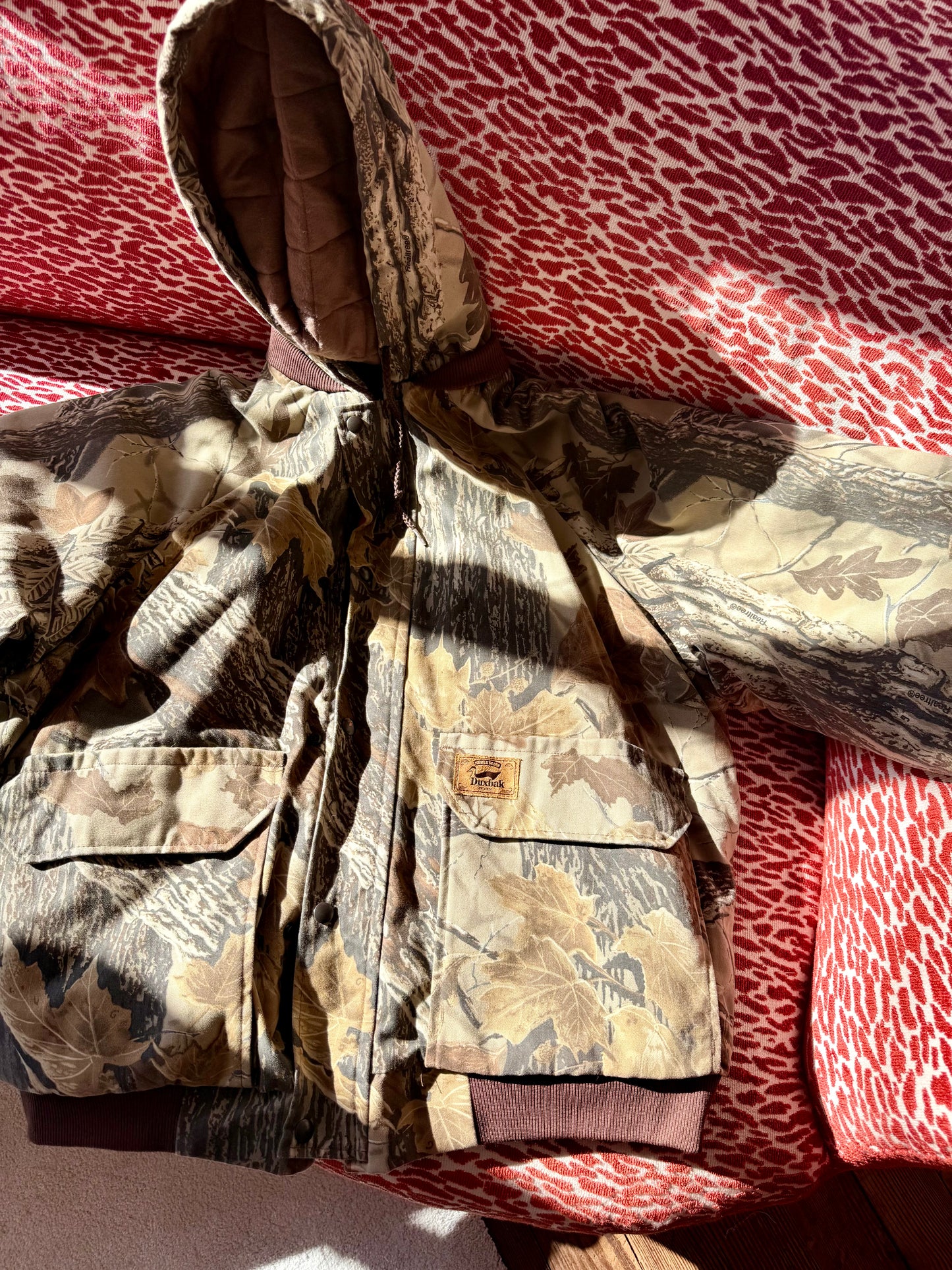 Vintage Duxbak Camouflage Coat