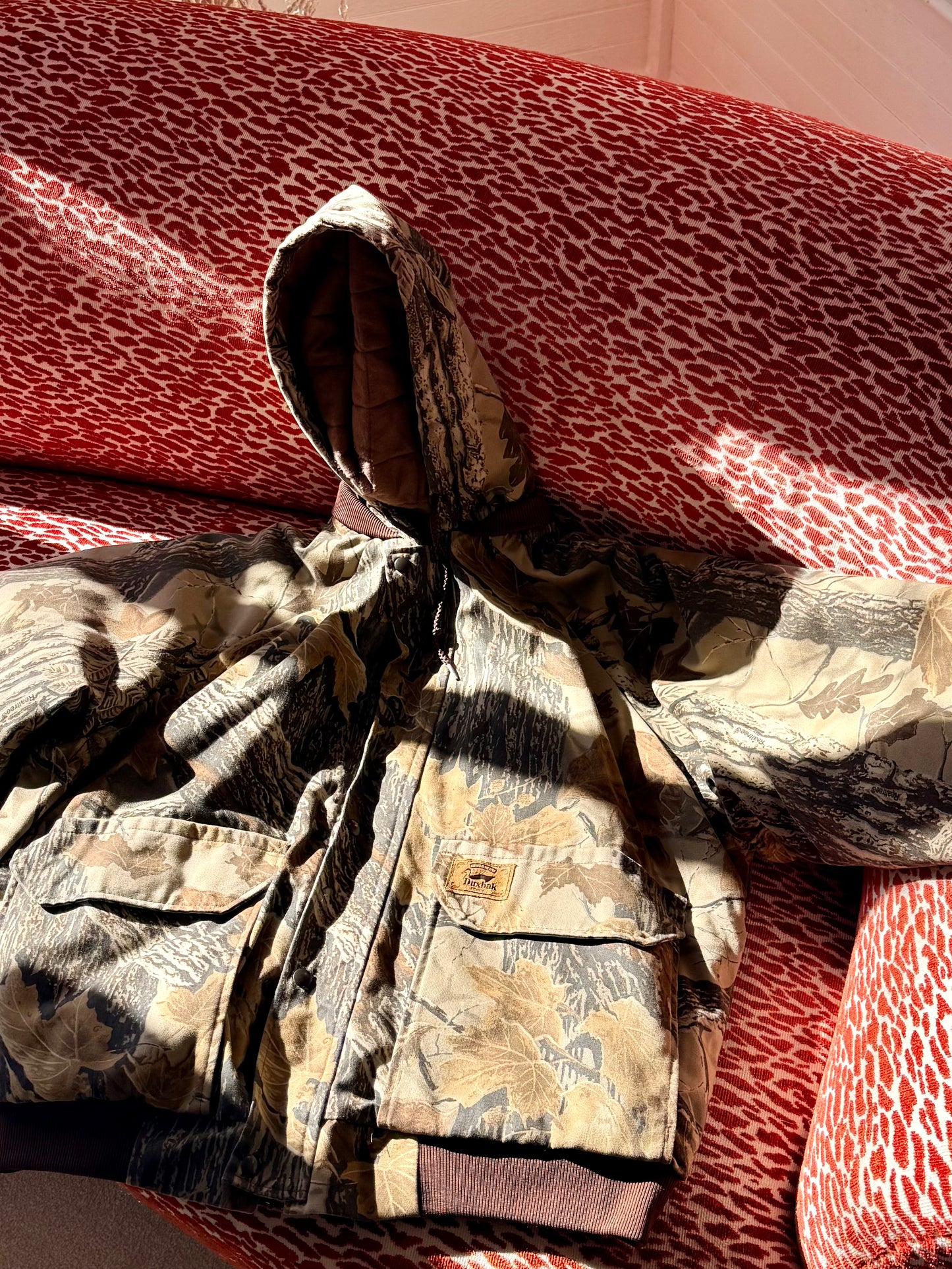 Vintage Duxbak Camouflage Coat