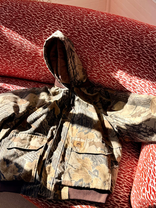 Vintage Duxbak Camouflage Coat
