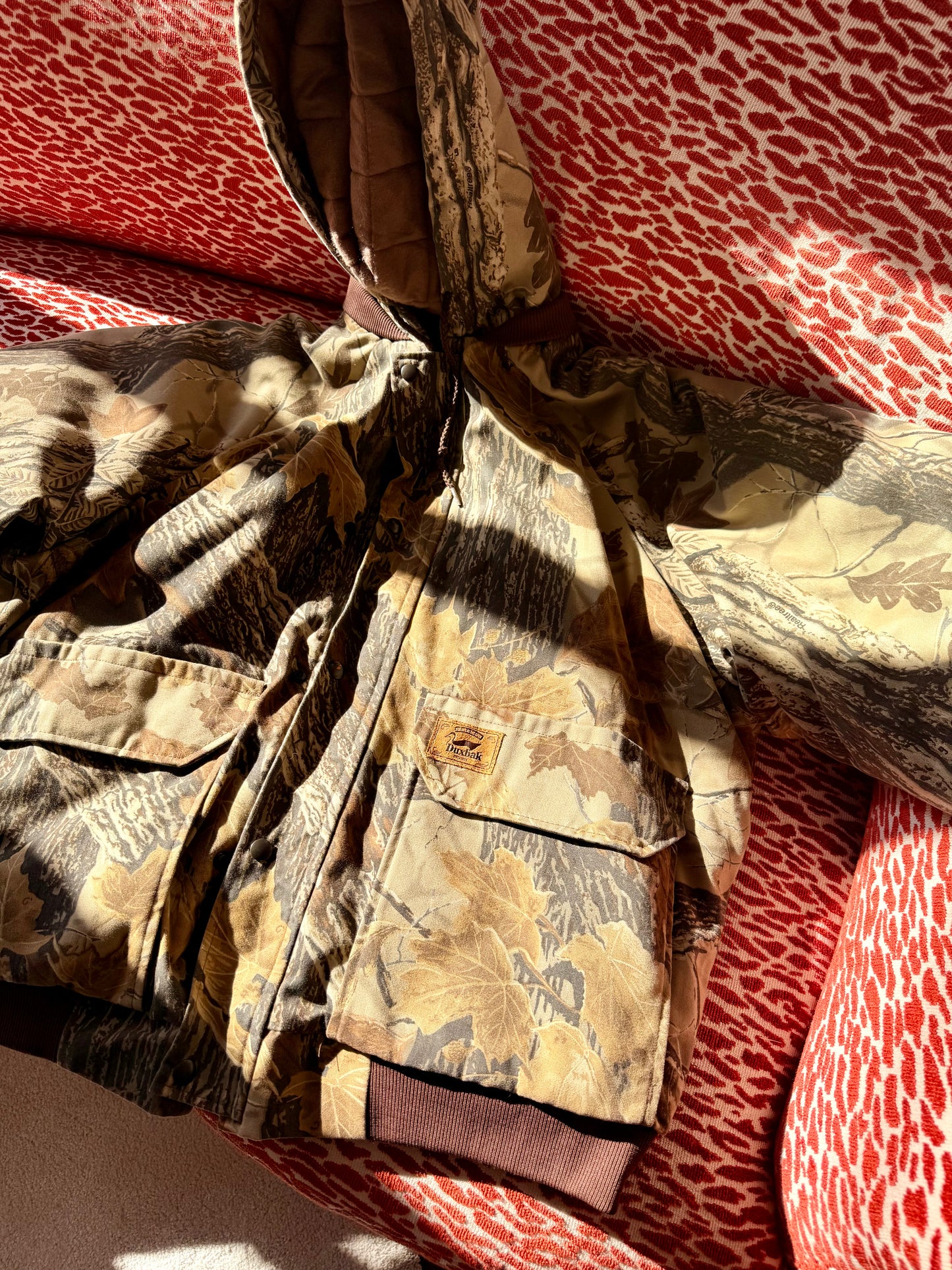 Vintage Duxbak Camouflage Coat