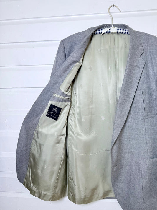 Vintage Lanvin Grey Suit Jacket