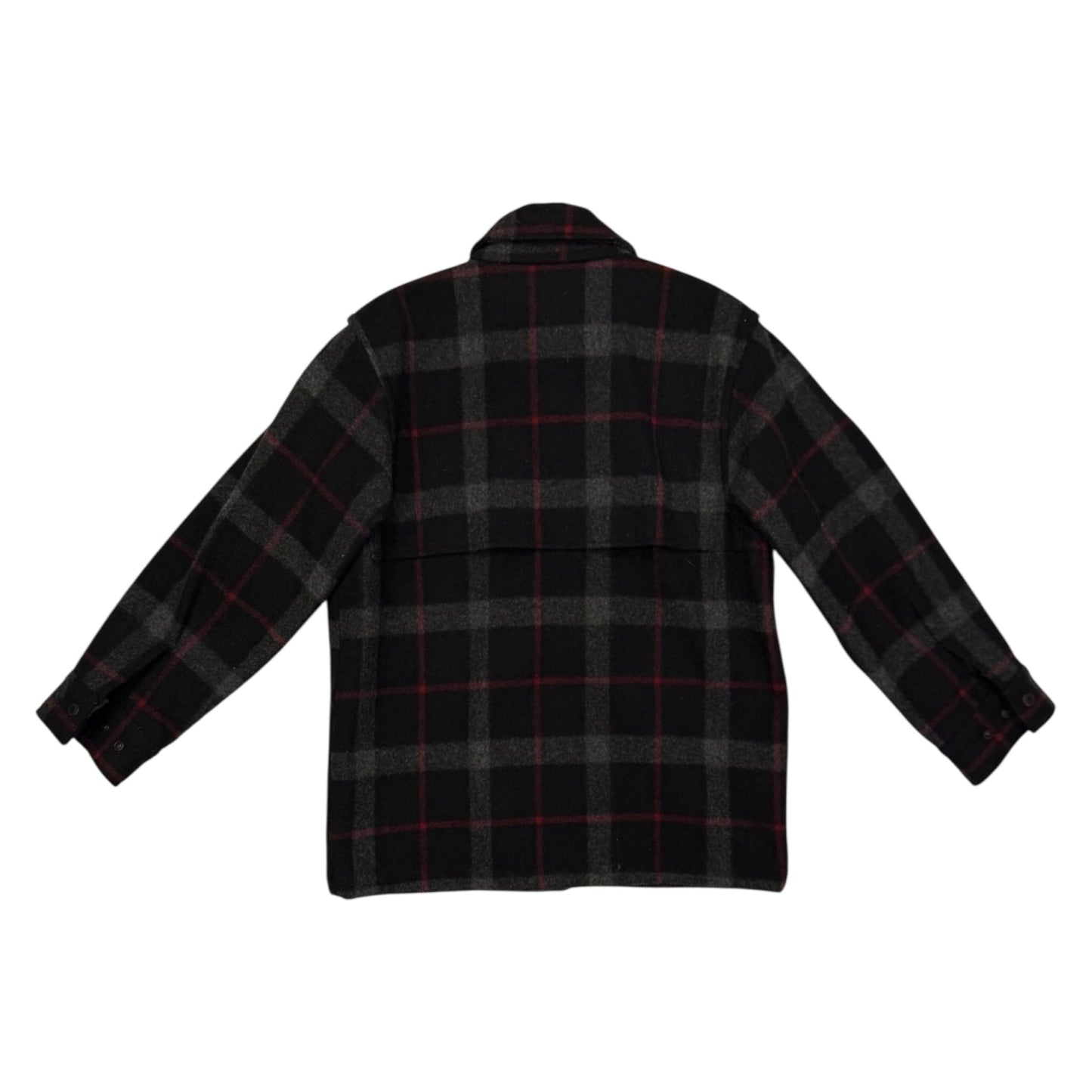 Vintage Filson Black Plaid Wool Jacket