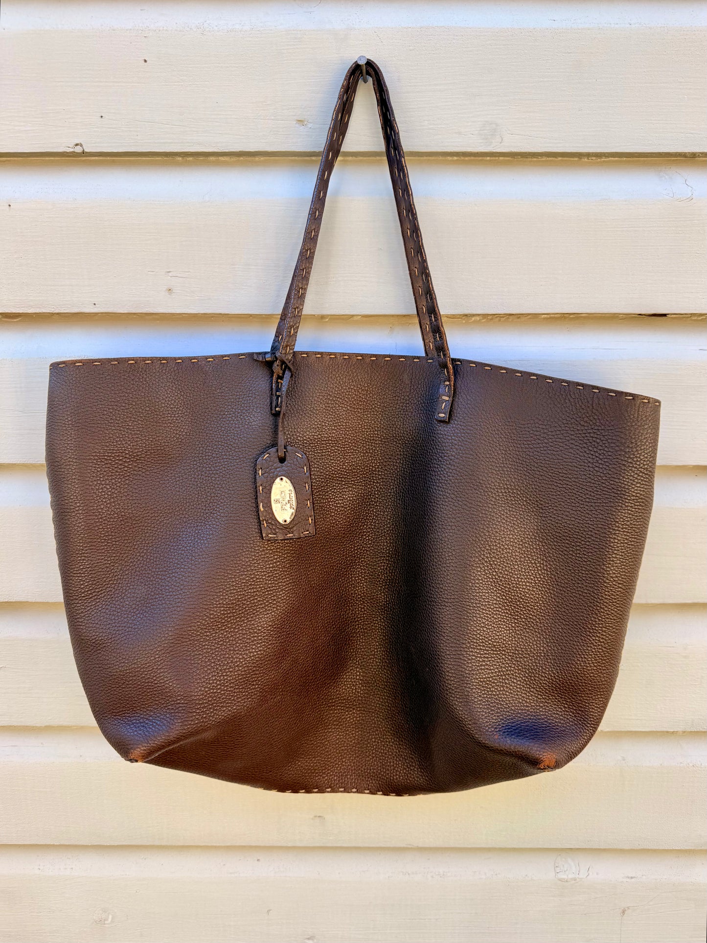 Vintage Fendi Sellerina Tote Bag