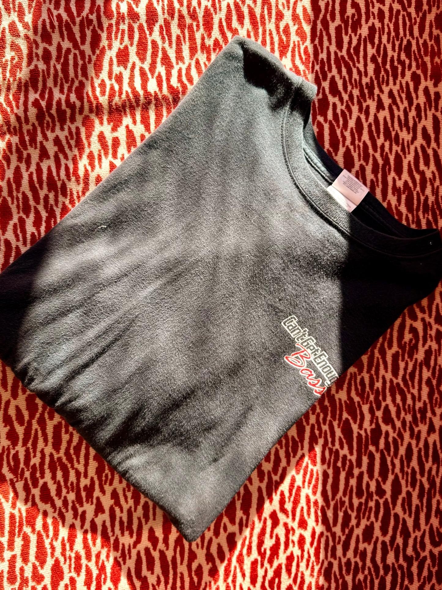 Vintage "Can't Get Enough Bass" Black Tee