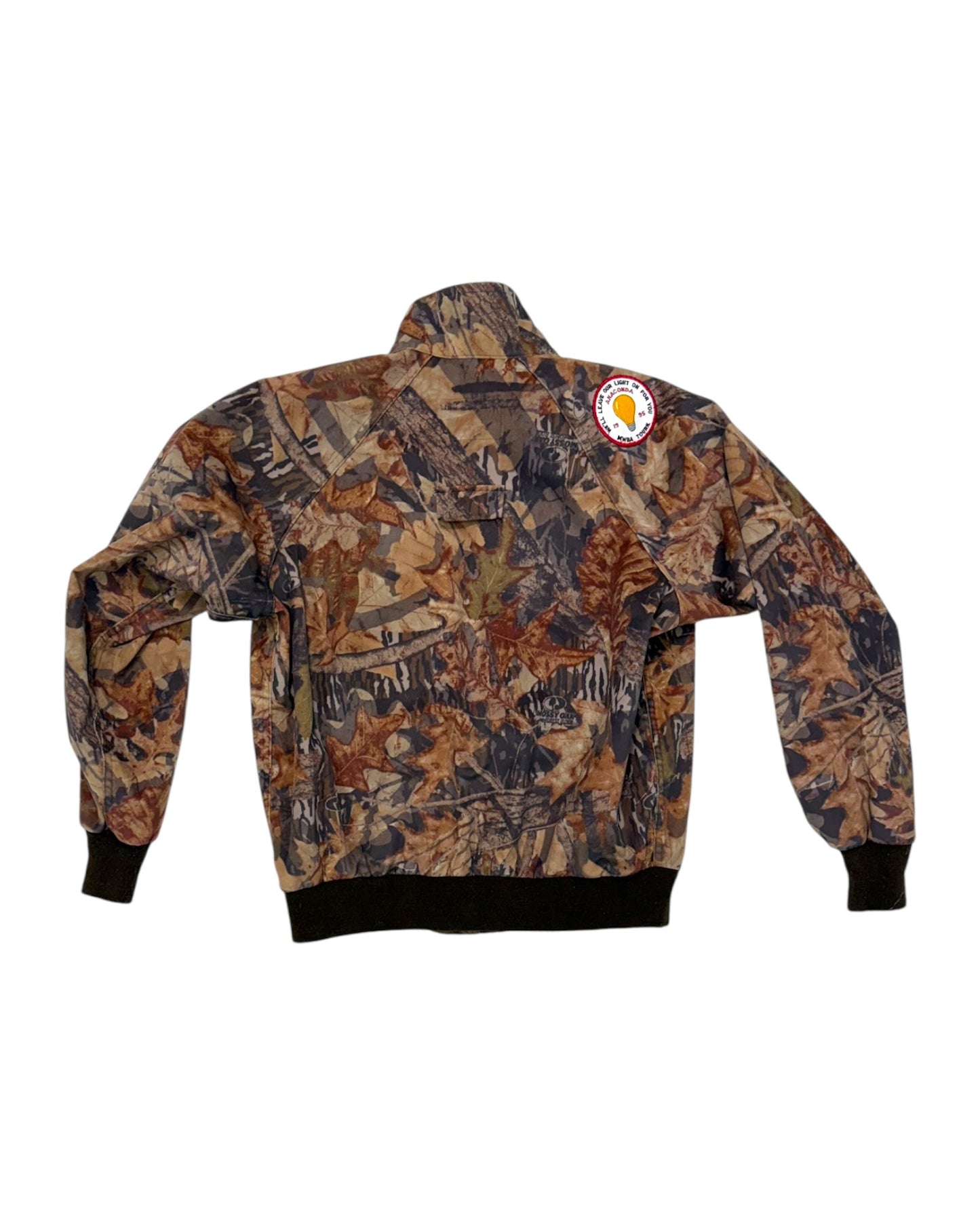 Vintage Woolrich Camouflage Jacket with Patch