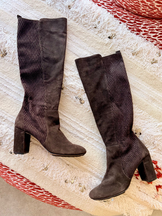 Vintage Vero Cuoio Brown Suede Boots