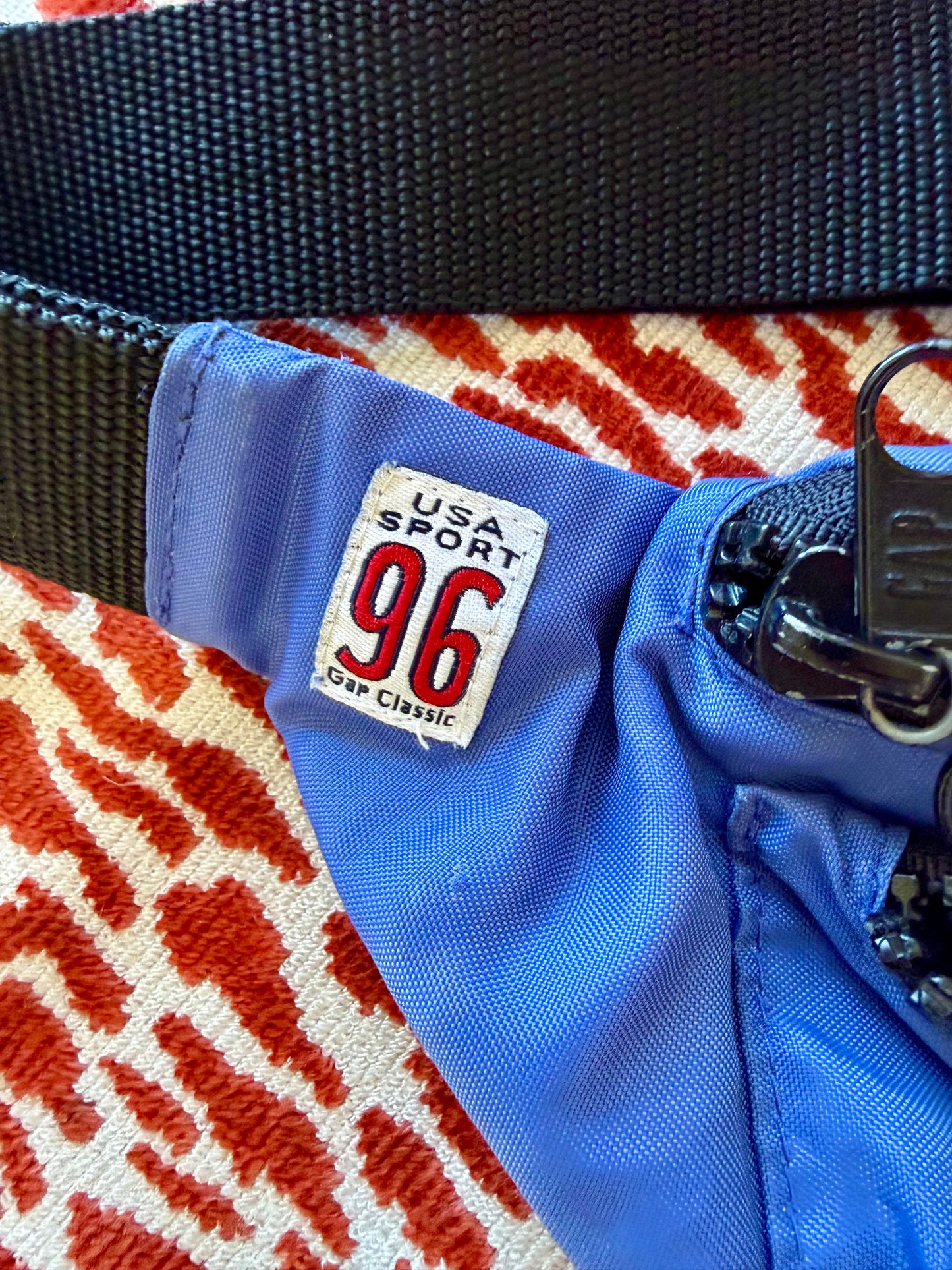 Vintage The Gap Blue Fanny Pack