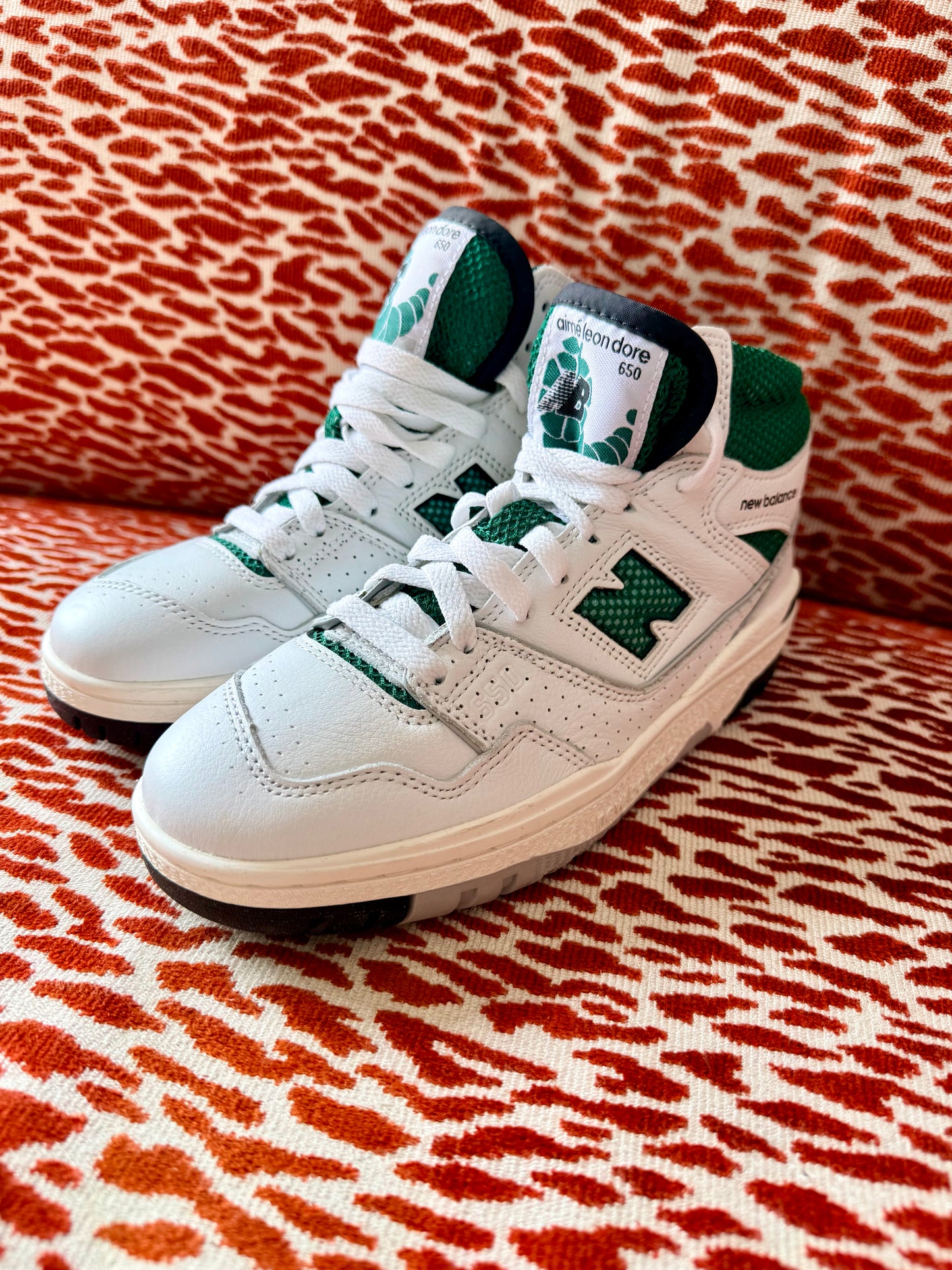 Pre-Loved Aimé Leon Dore X New Balance 650 High Top Sneakers