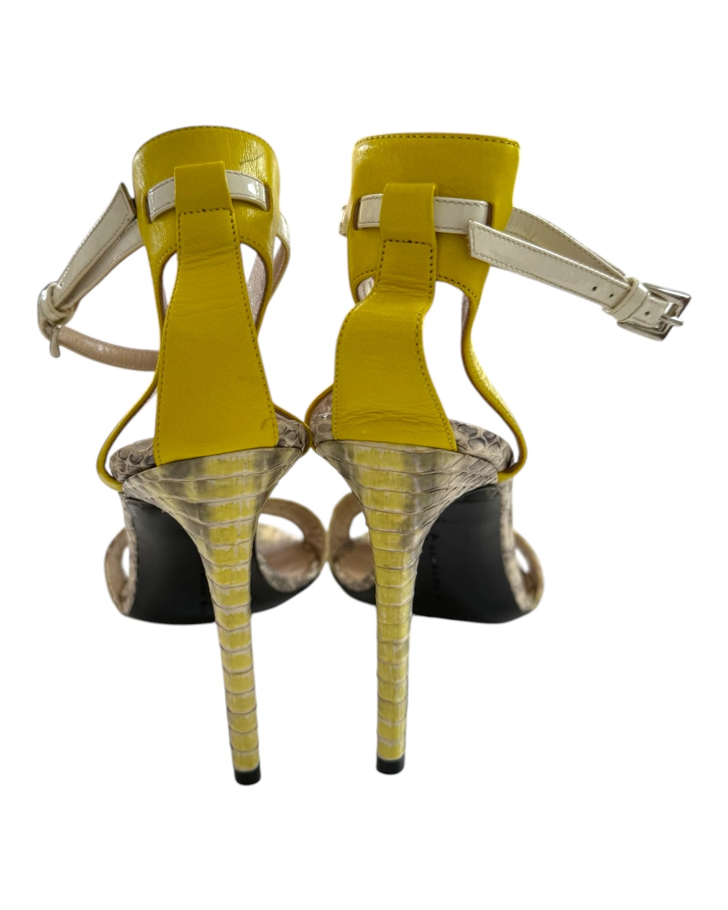 Pre-Loved Barbara Bui Snakeskin Sandals