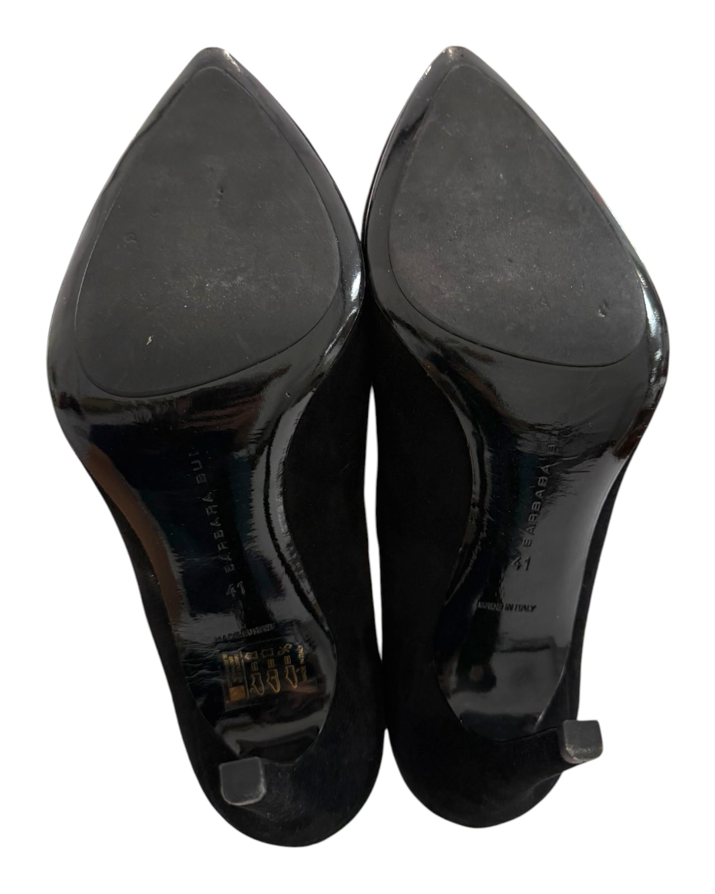 Vintage Barbara Bui Black Suede Pumps