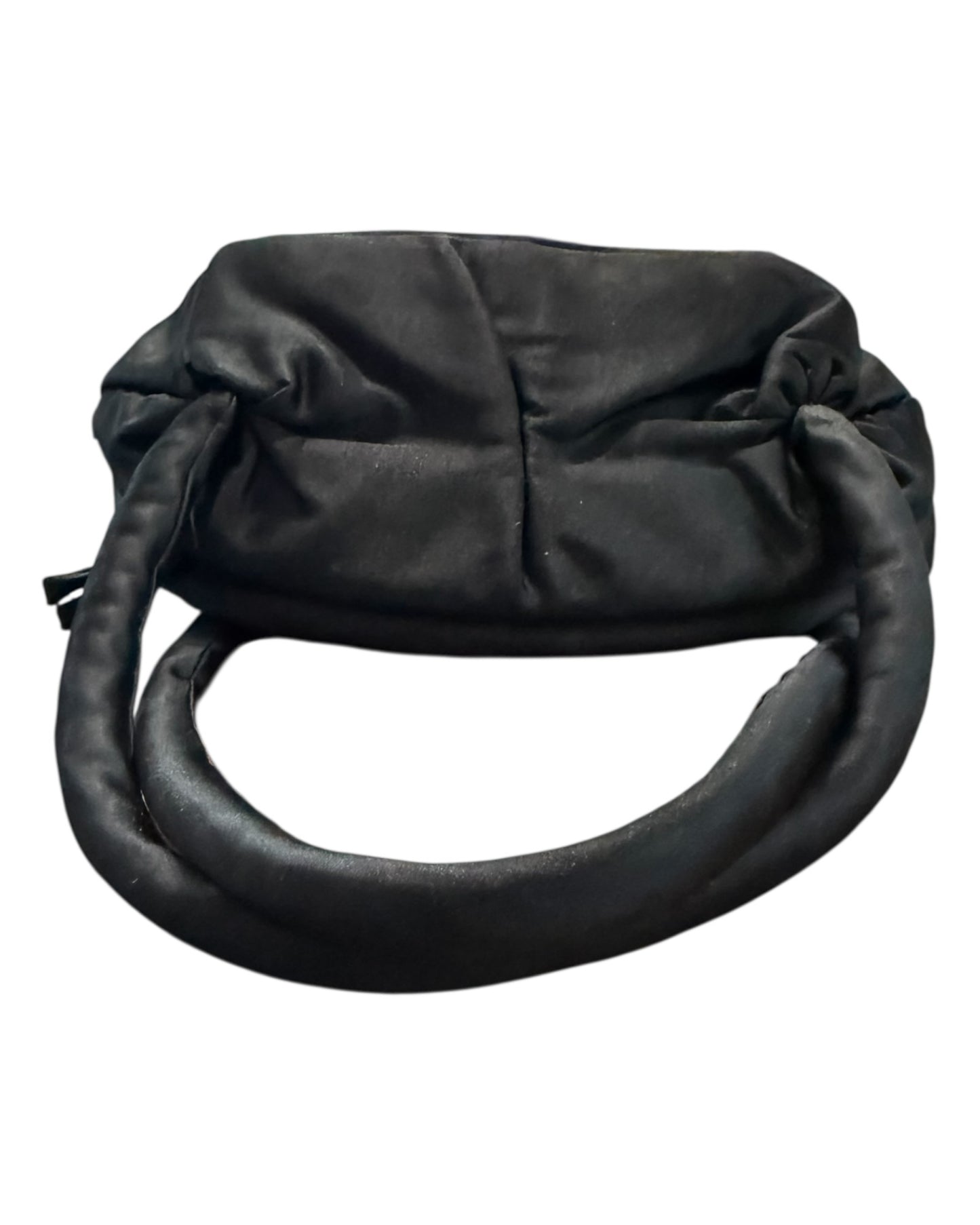 Vintage Bergdorf Goodman Black Silk Mini Handbag