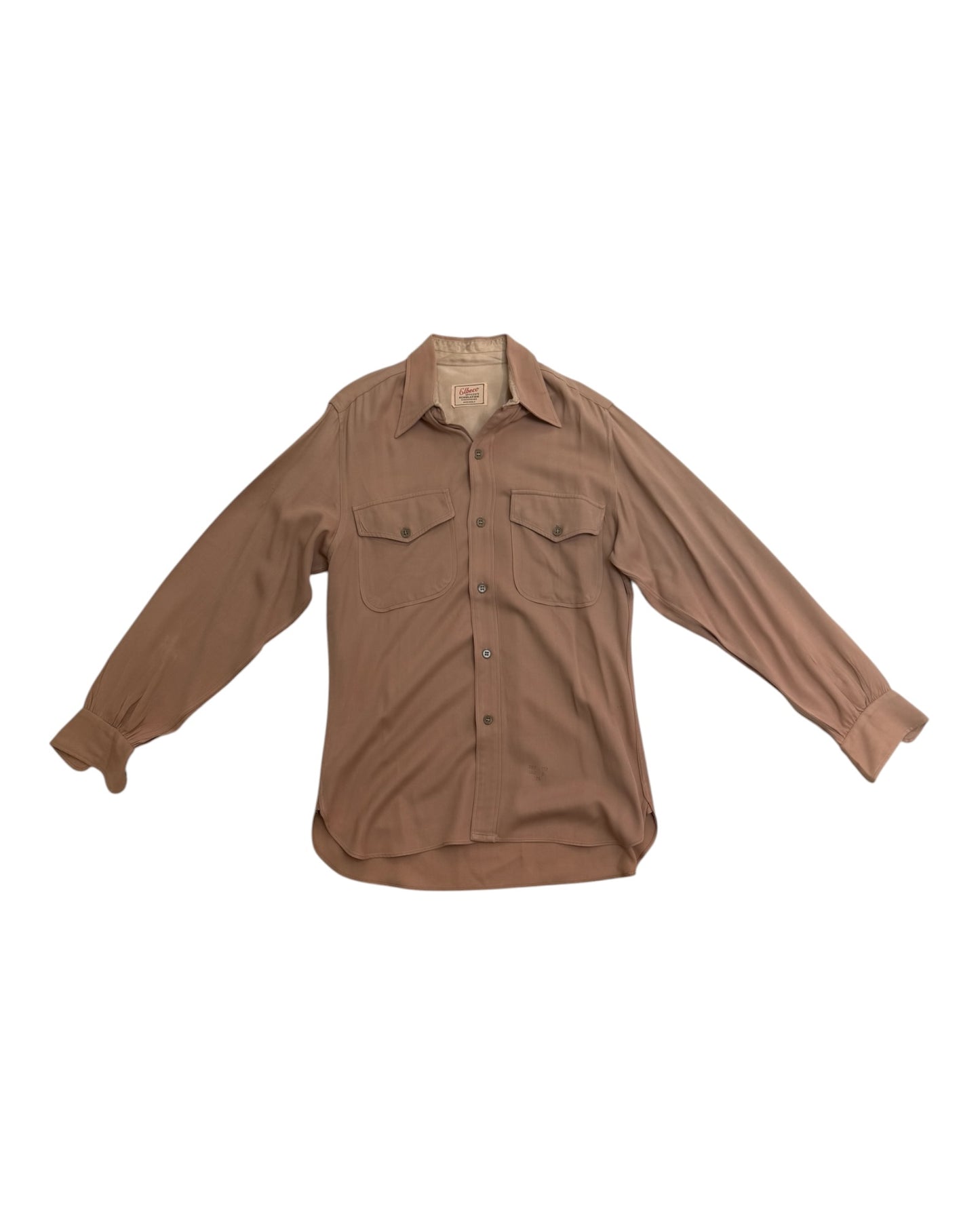Vintage Elbeco Officers Regulation Gabardine Shirt