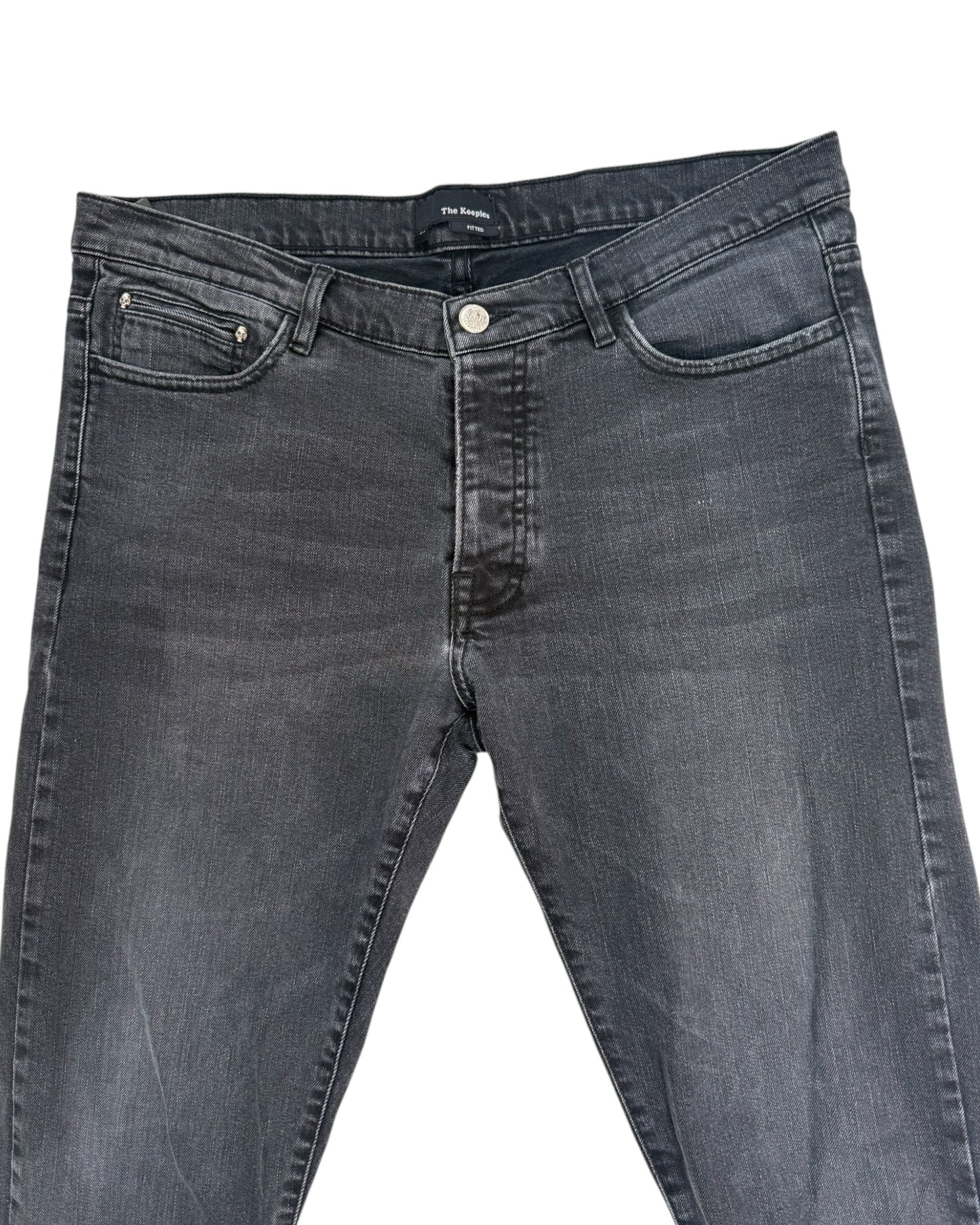 Pre-Loved The Kooples Charcoal Skinny Jeans