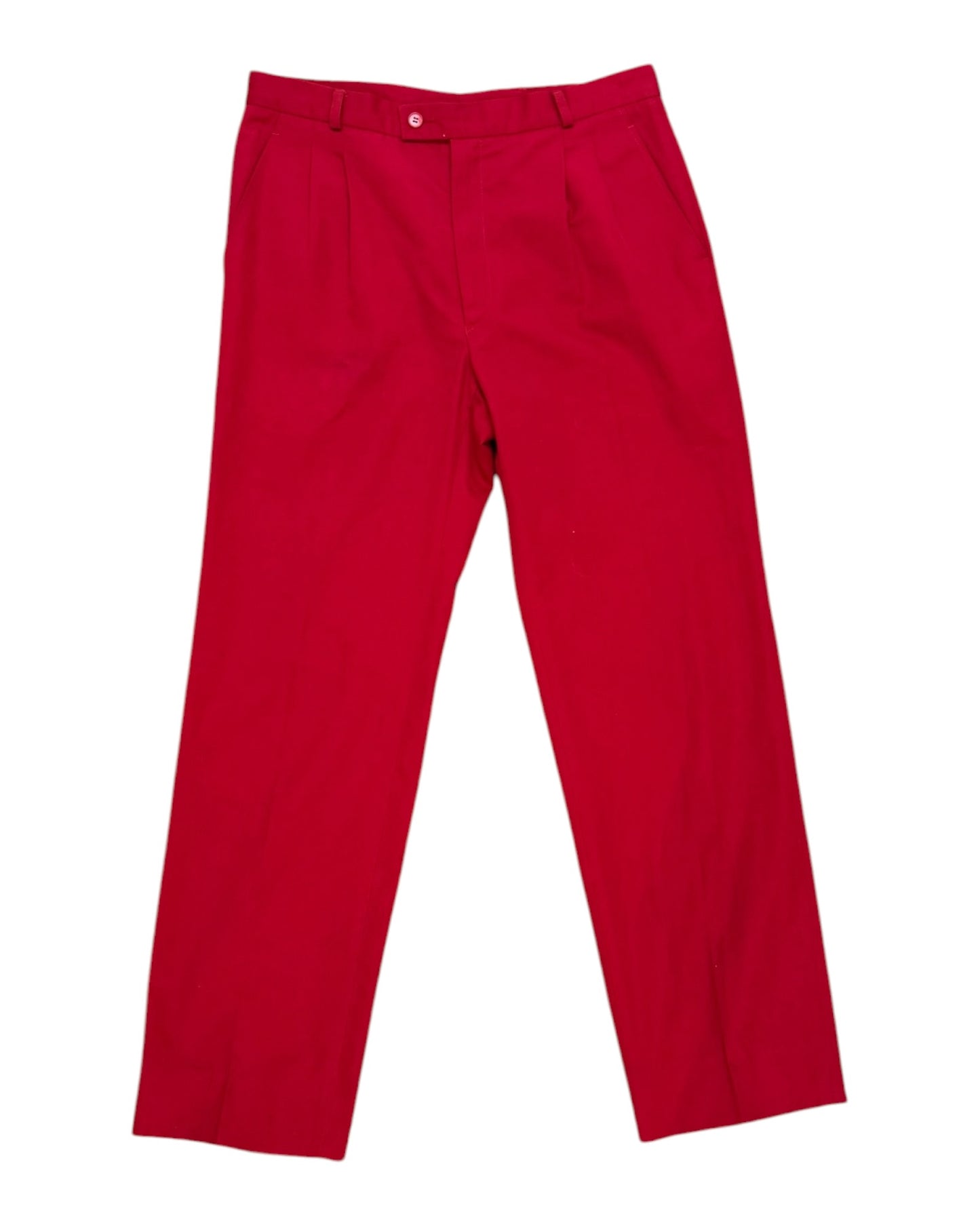 Vintage Yves Saint Laurent Red Chino Pants