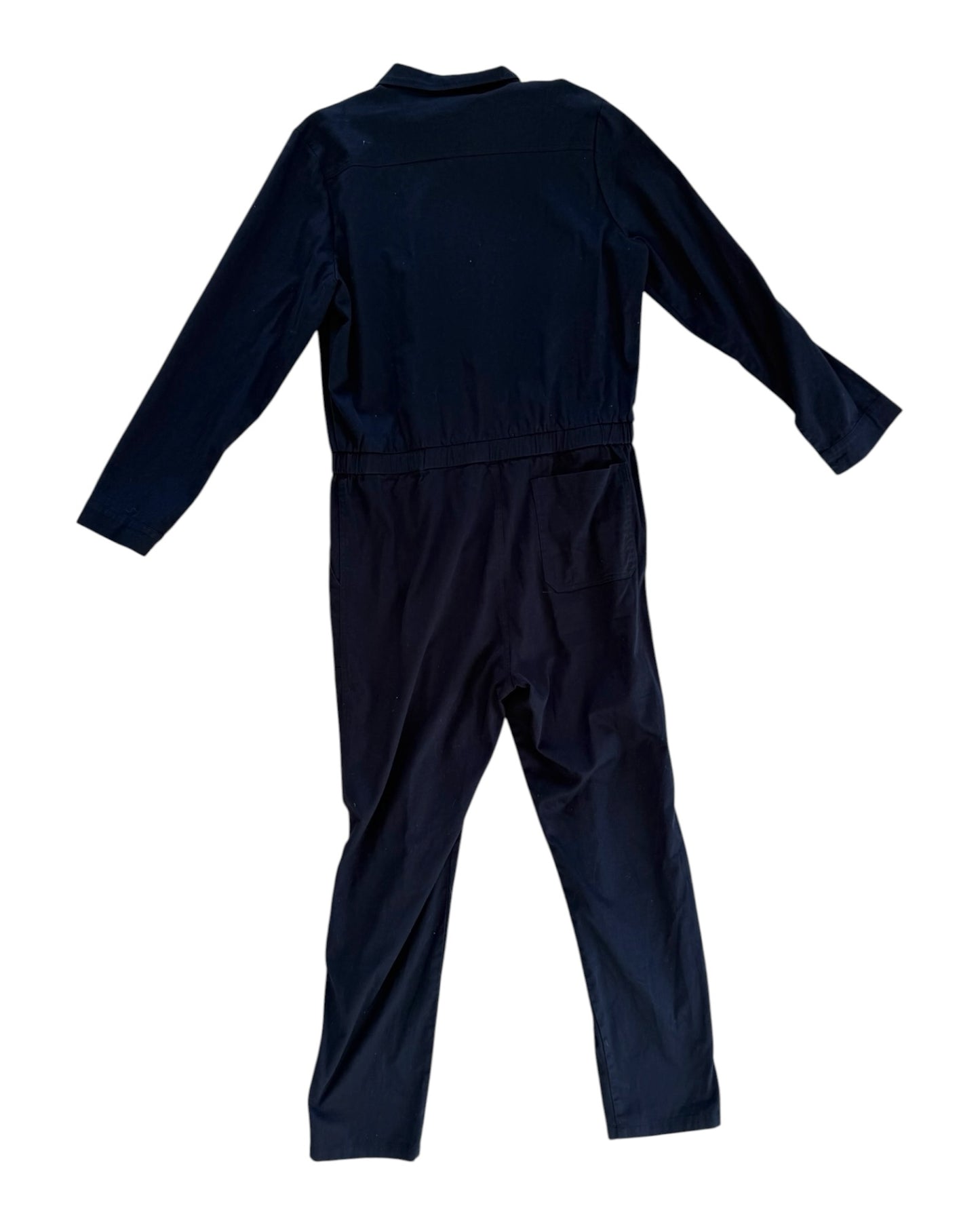 Pre-Loved Le Mont S'Michel Navy Blue Jumpsuit