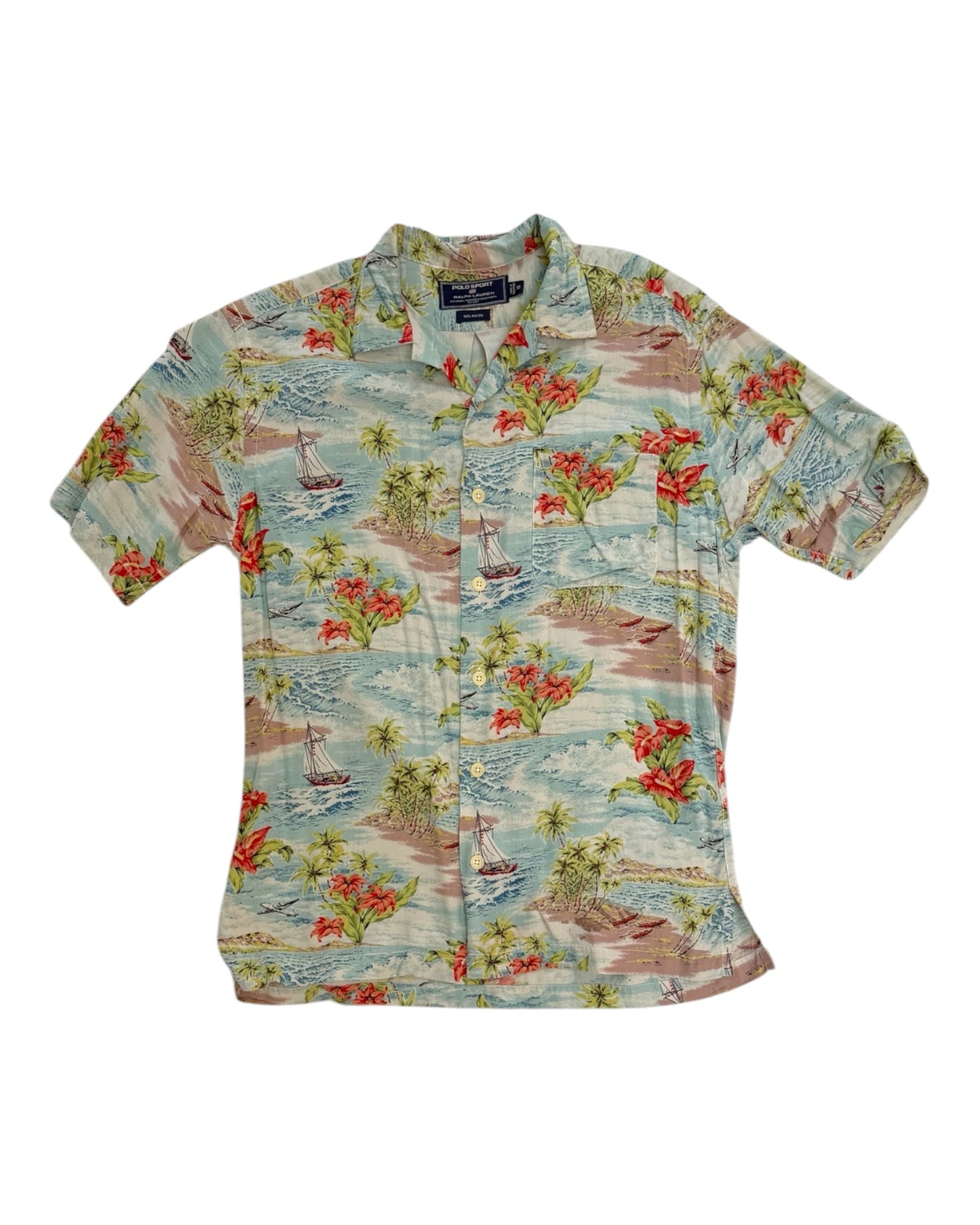 Vintage POLO Sport by Ralph Lauren Hawaiian Shirt