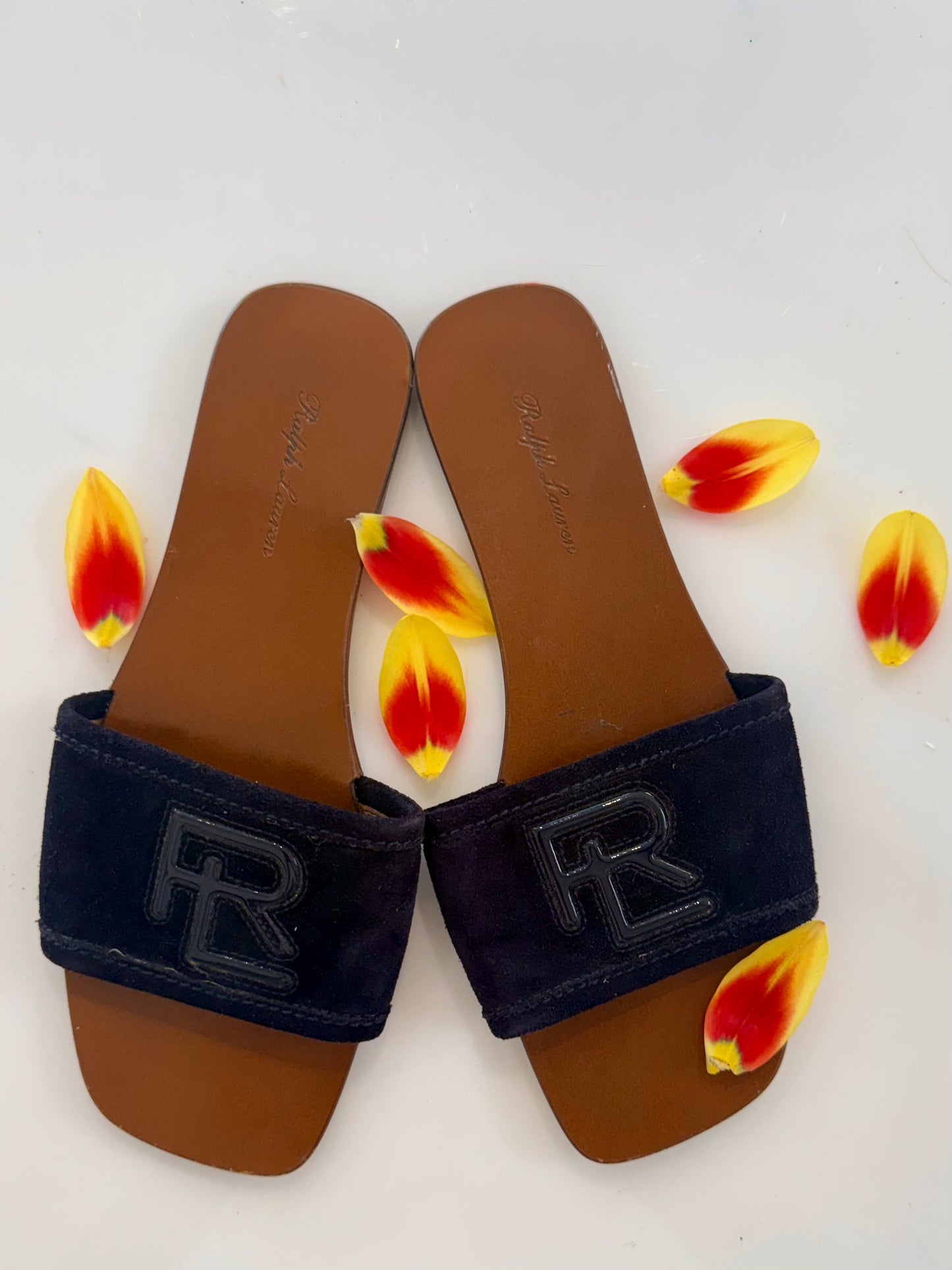 Vintage Ralph Lauren Black Sandals