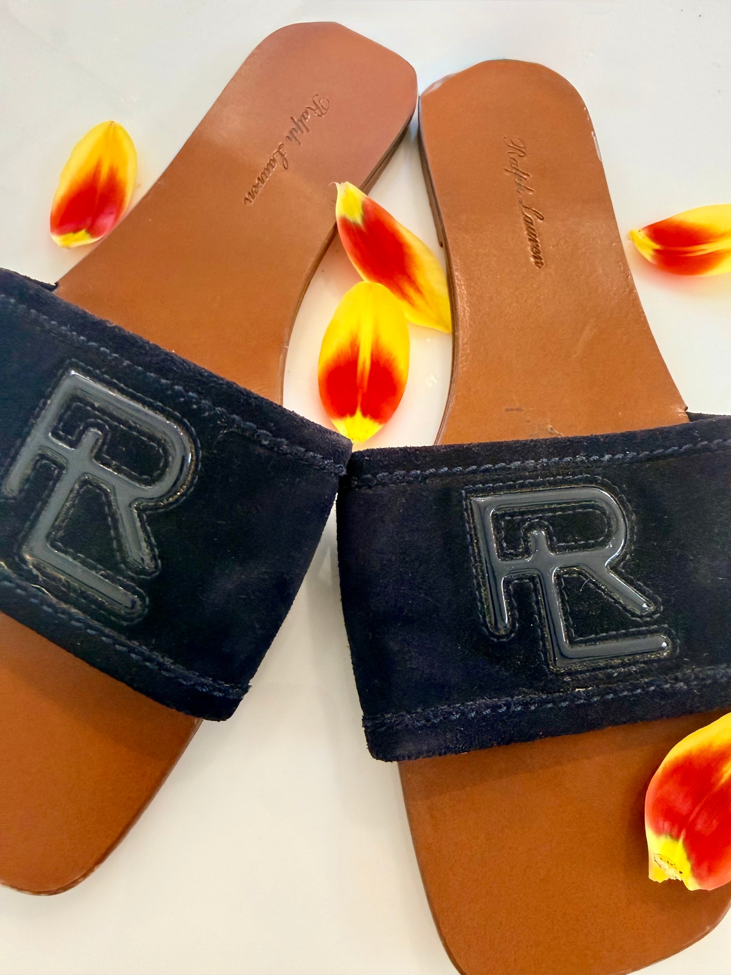 Vintage Ralph Lauren Black Sandals