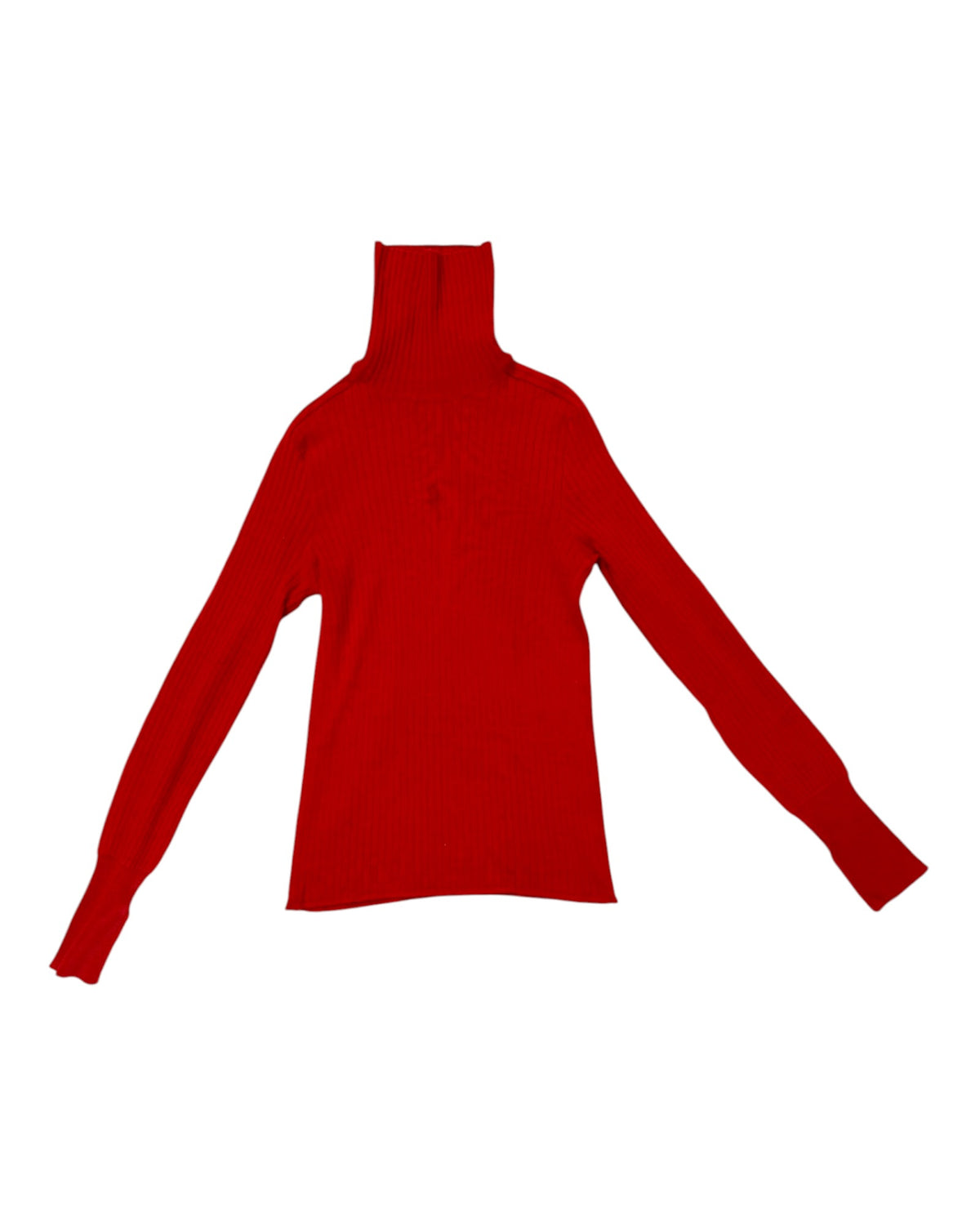 Vintage Givenchy Red Turtle Neck Top