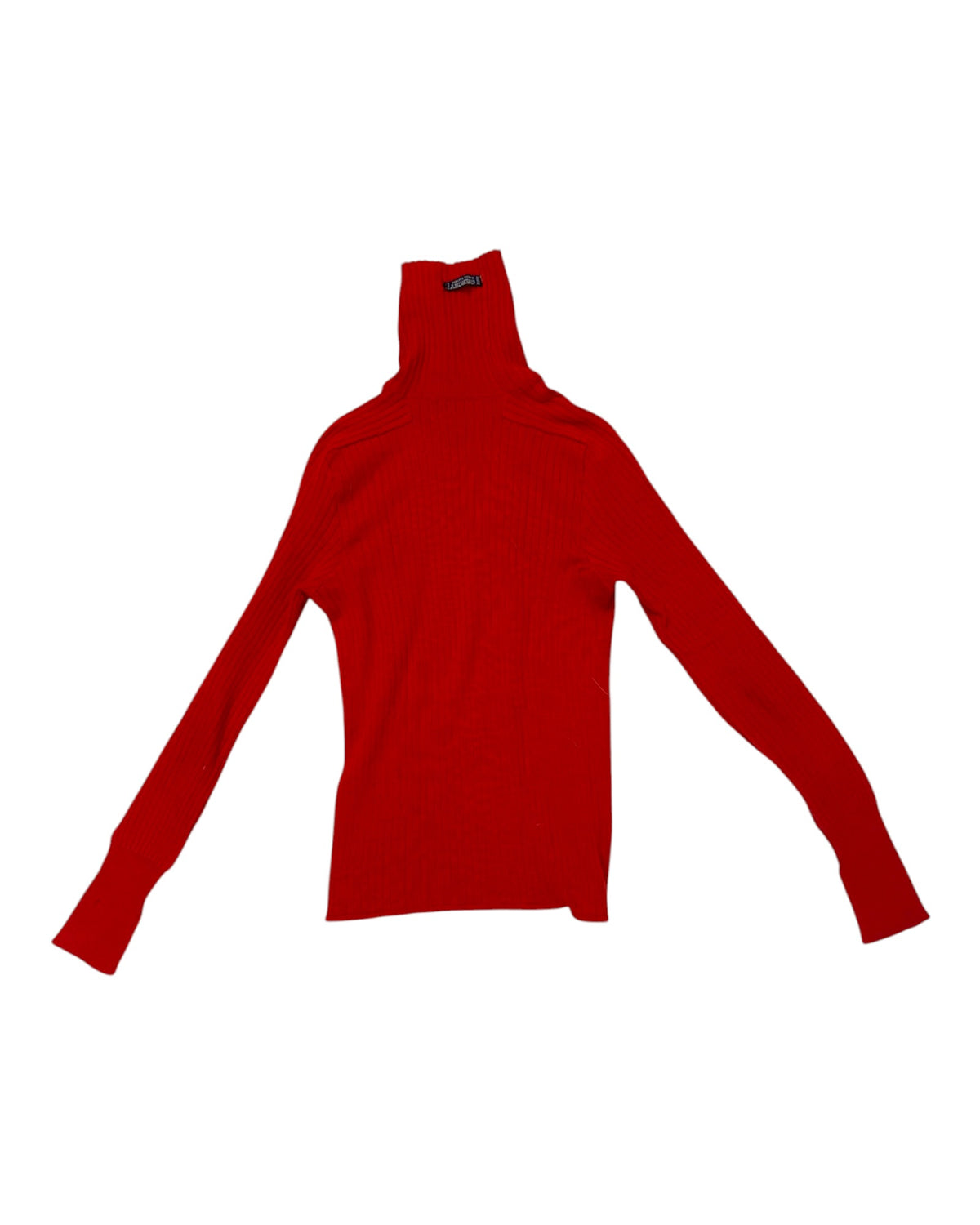 Vintage Givenchy Red Turtle Neck Top