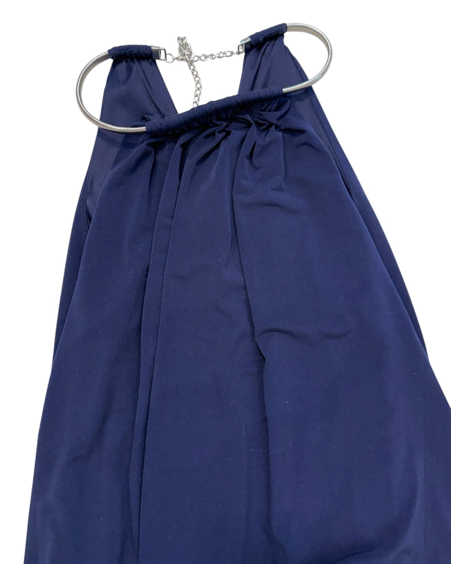 Pre-Loved Y2K Drop-Waist Dress with Necklace Collar