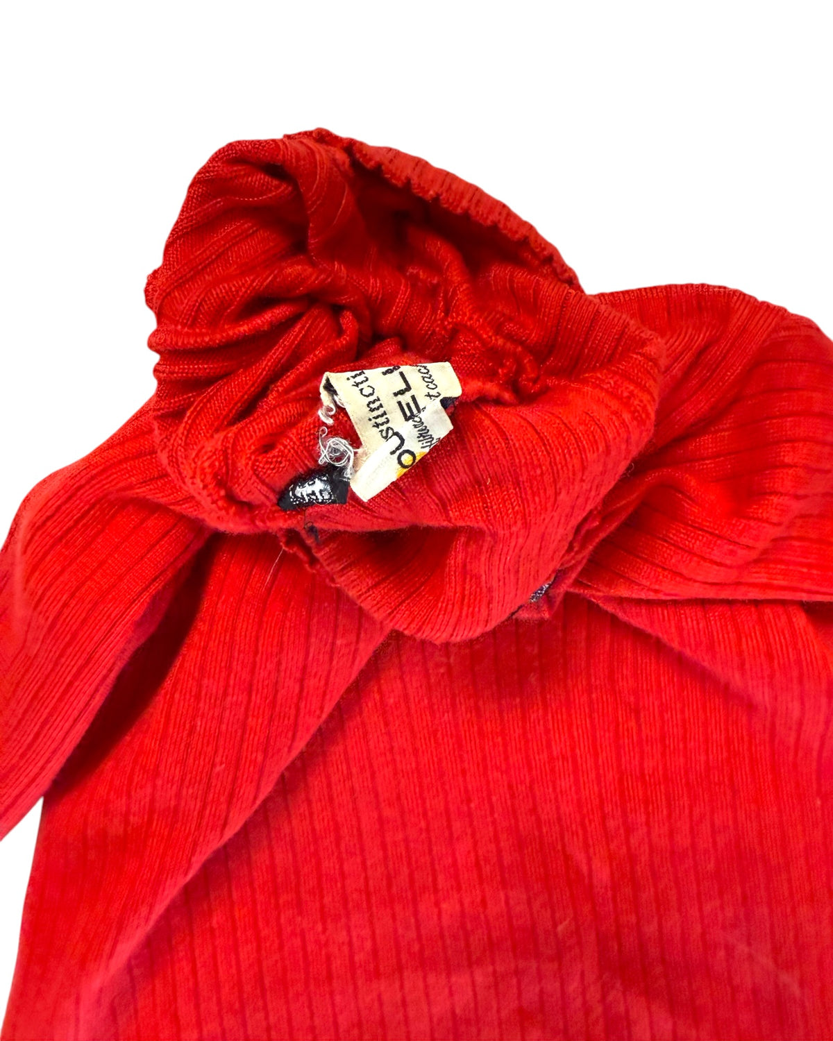Vintage Givenchy Red Turtle Neck Top