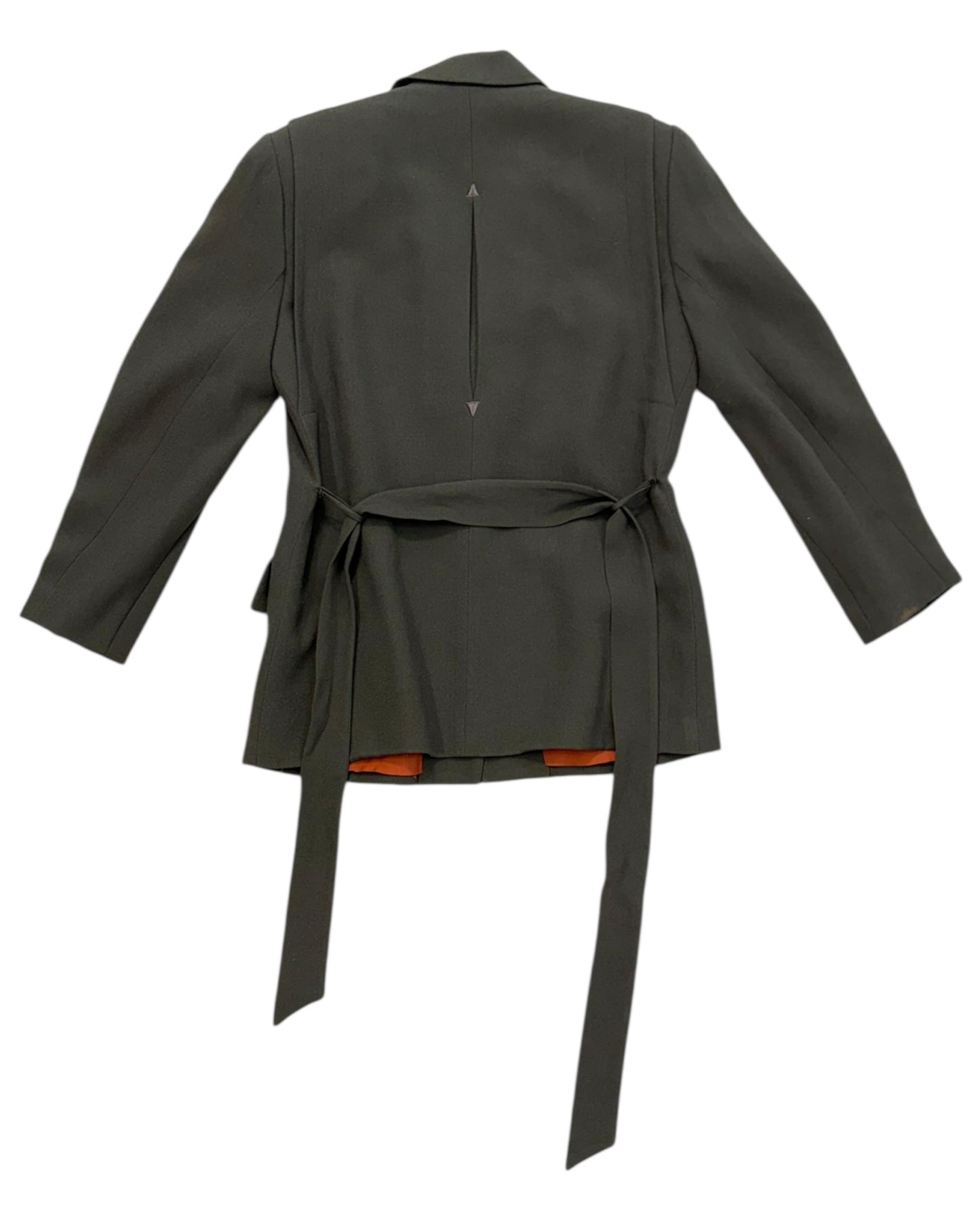 Vintage Zelda Army Green Belted Blazer