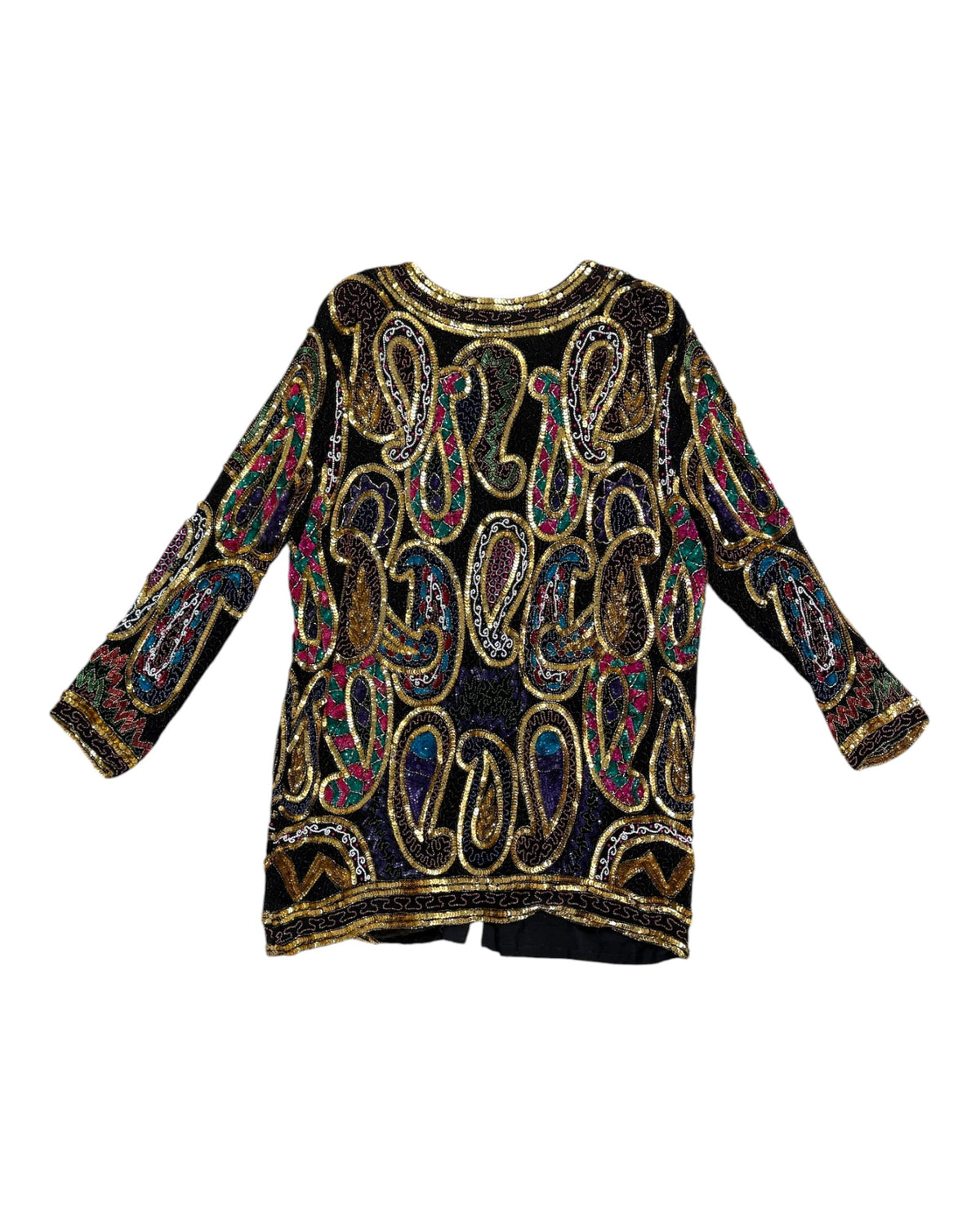 Vintage Nagpal Embellished Silk Evening Jacket