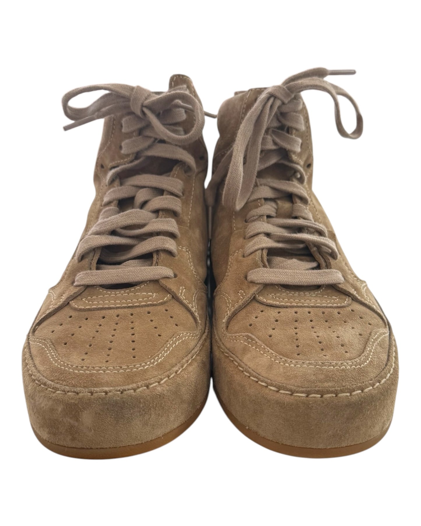 Pre-Loved Ralph Lauren High-Top Suede Sneakers
