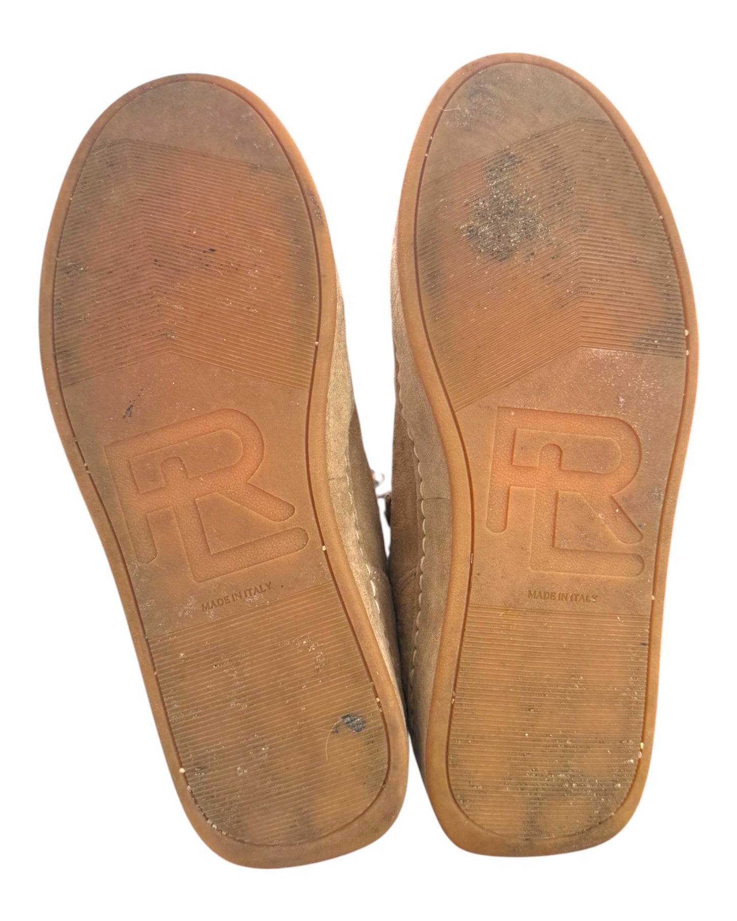 Pre-Loved Ralph Lauren High-Top Suede Sneakers