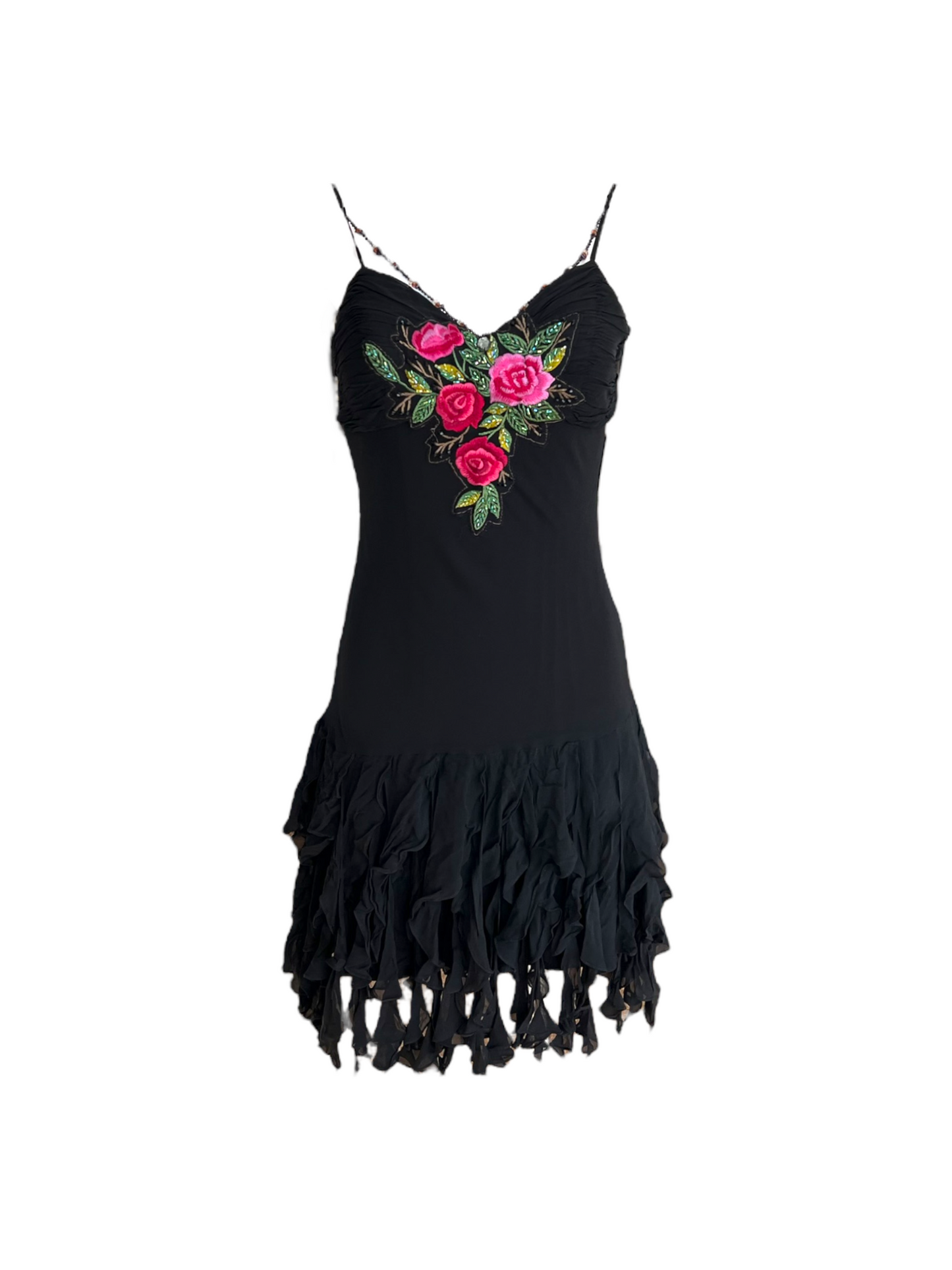 Vintage Sue Wong Embellished Mini Dress