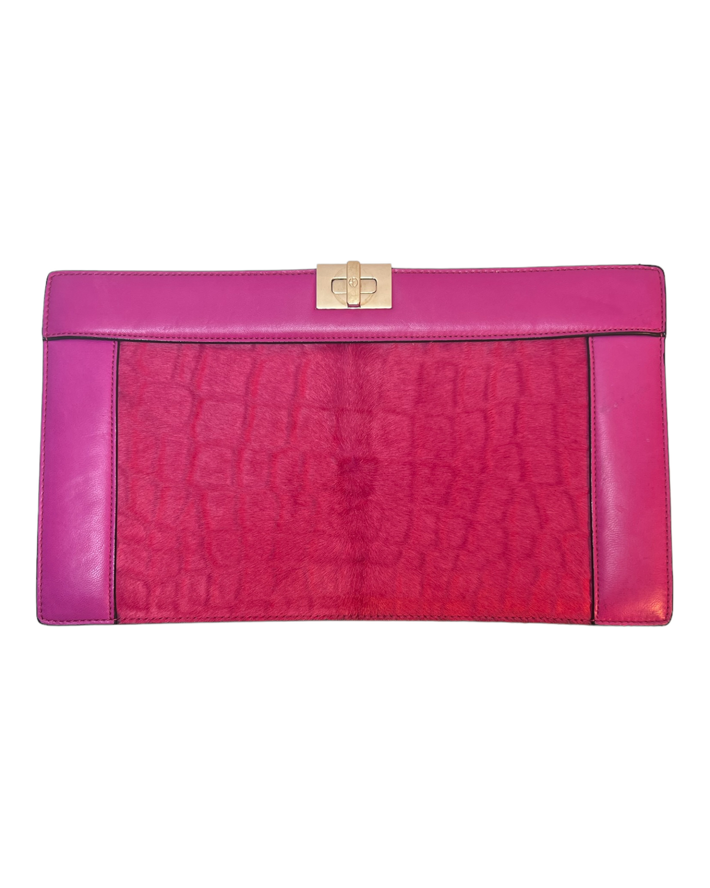 Vintage Giorgio Armani Pink Clutch