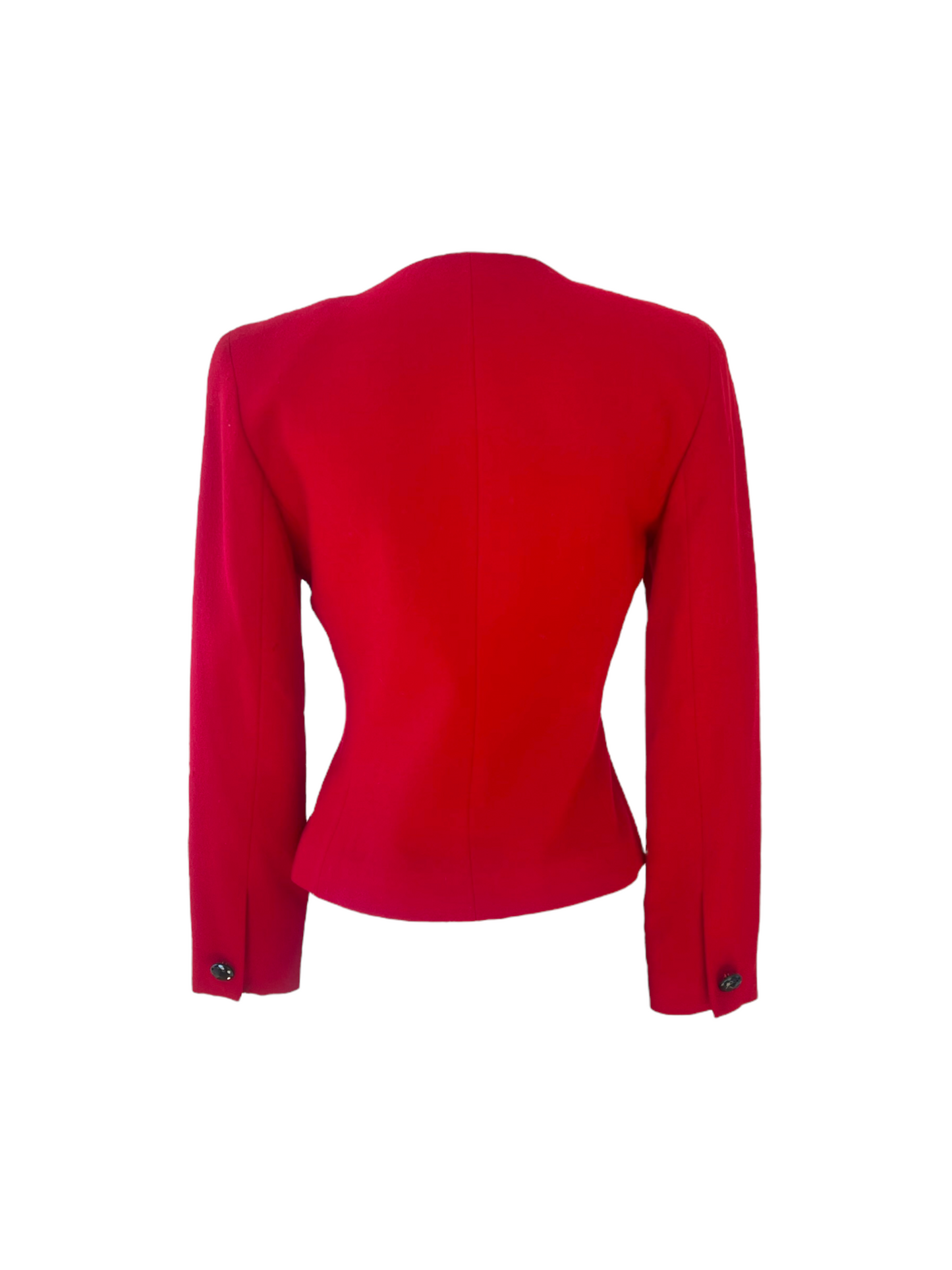 Vintage Christian Dior Classic Red Evening Jacket