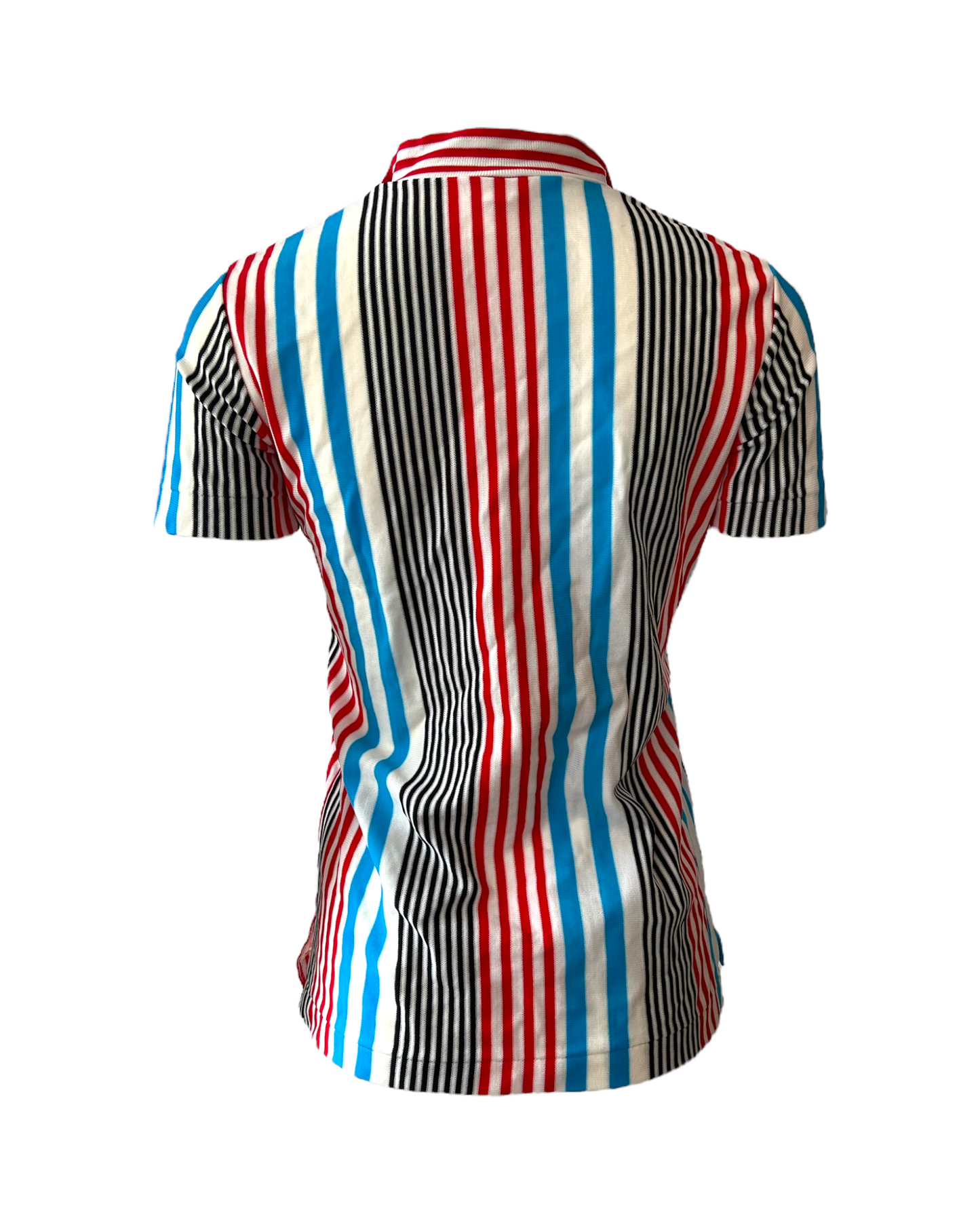 Vintage Striped Polo Top