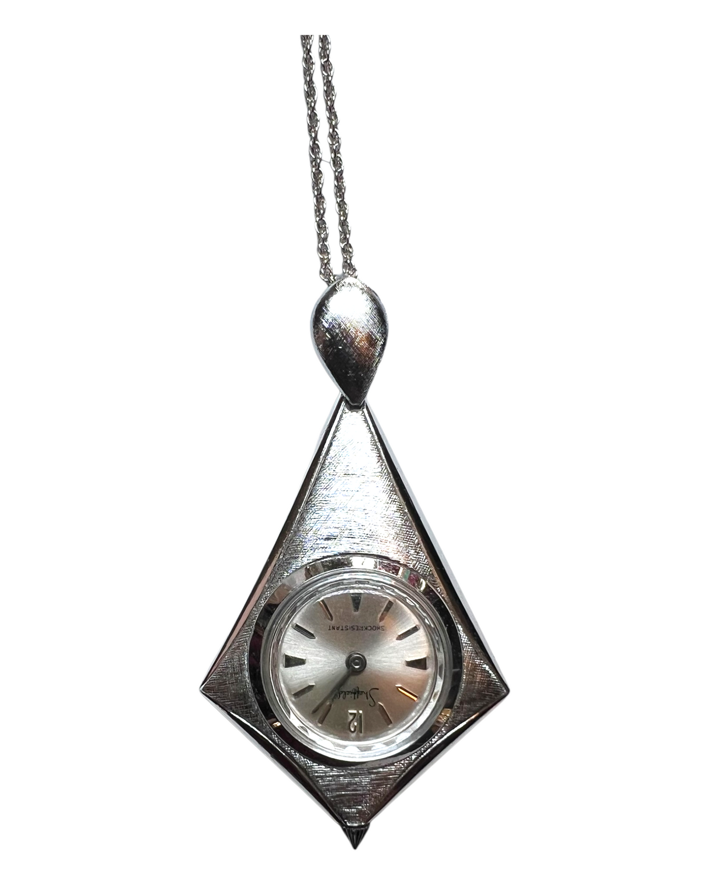 Vintage Sheffield Silver Watch Pendant