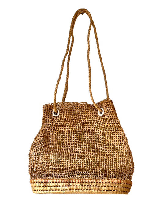 Vintage Woven Straw Bag