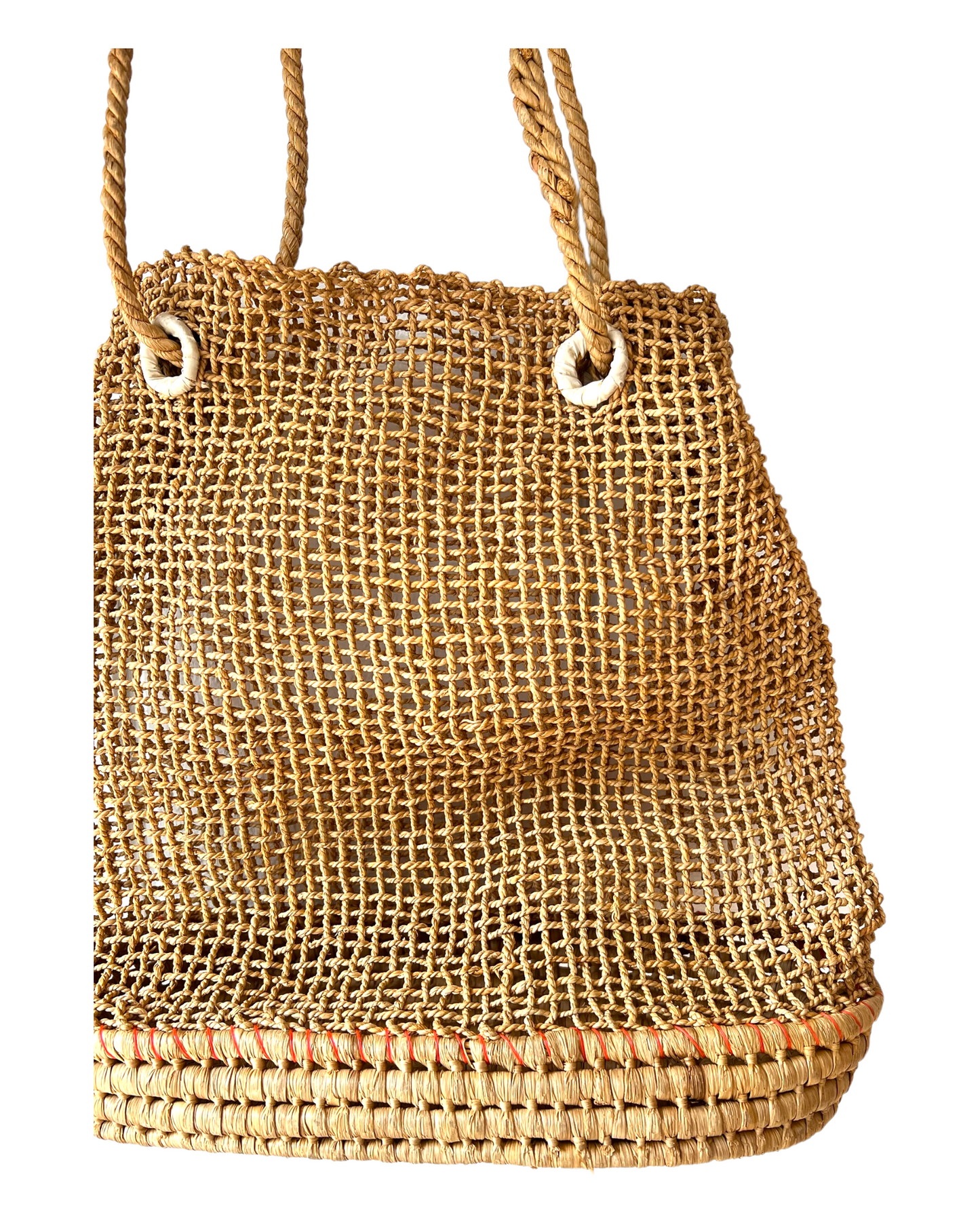 Vintage Woven Straw Bag