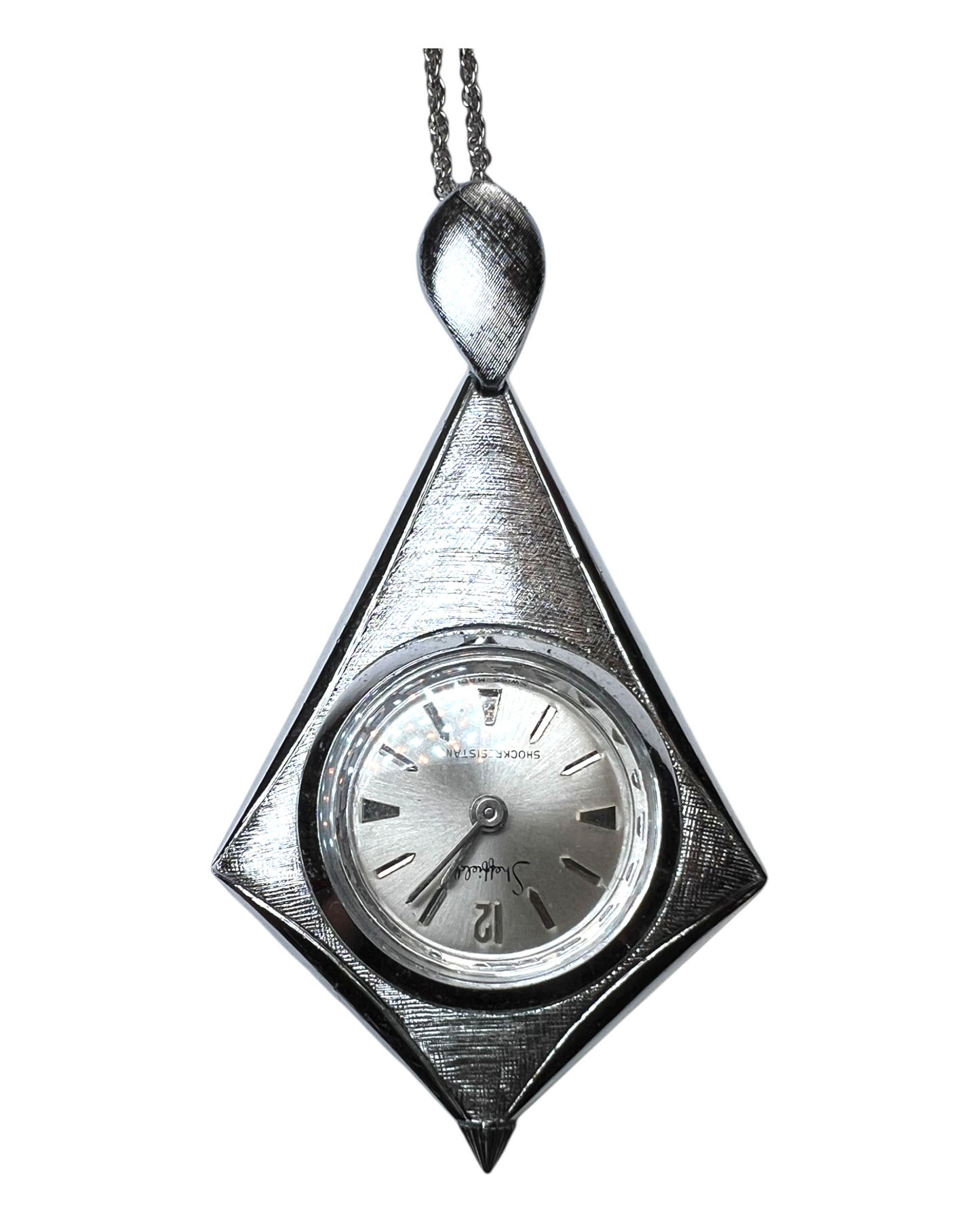 Vintage Sheffield Silver Watch Pendant