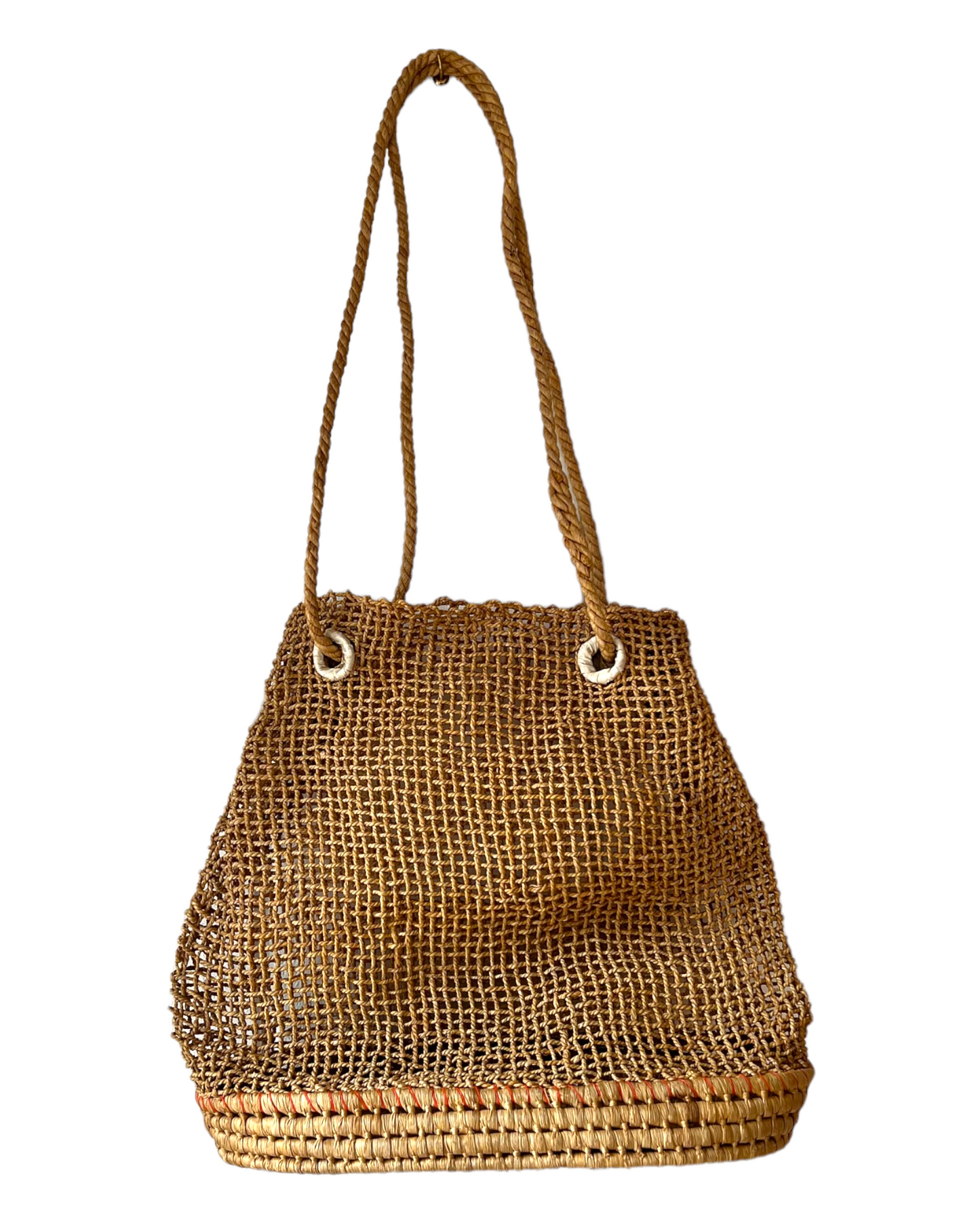 Vintage Woven Straw Bag