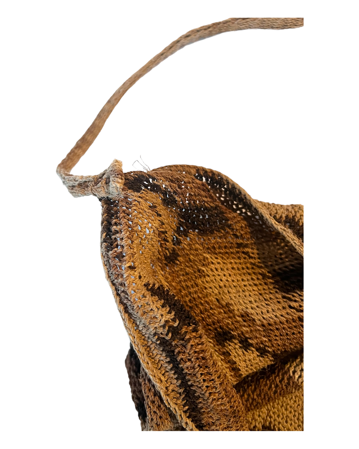 Vintage Woven Straw Shoulder Bag