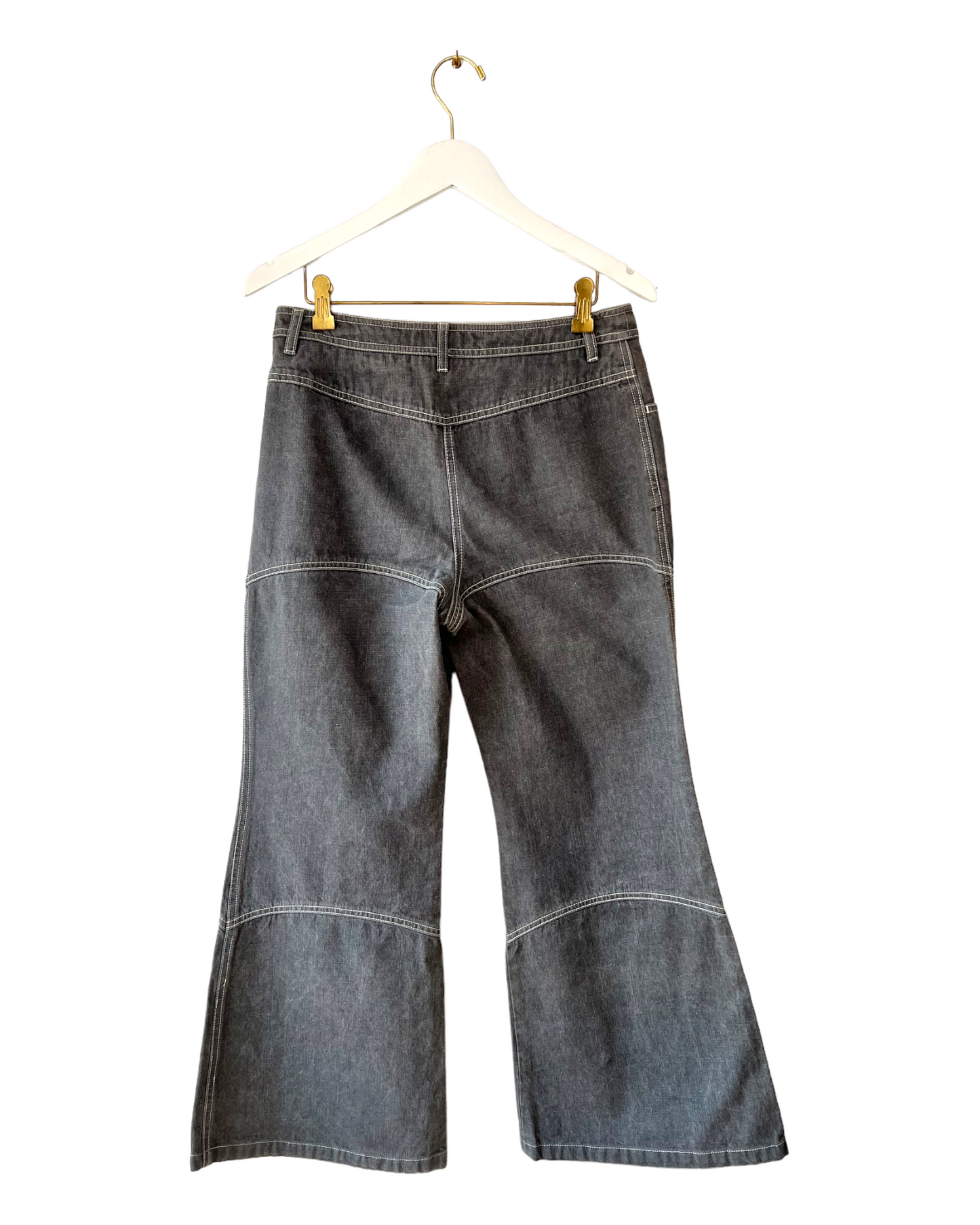 Vintage 2001 Chanel Wide Leg Jeans