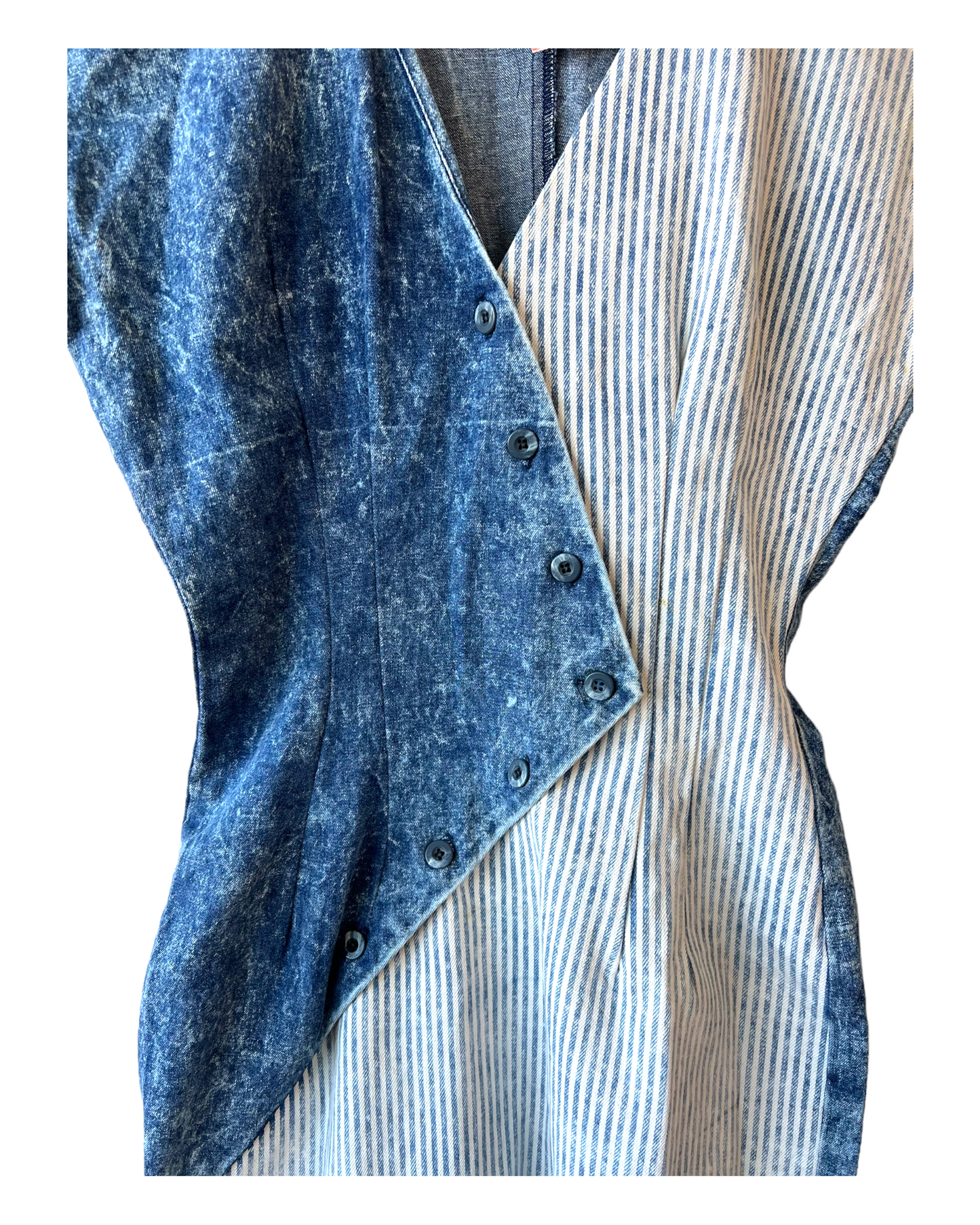 Vintage Tailored Denim Dress