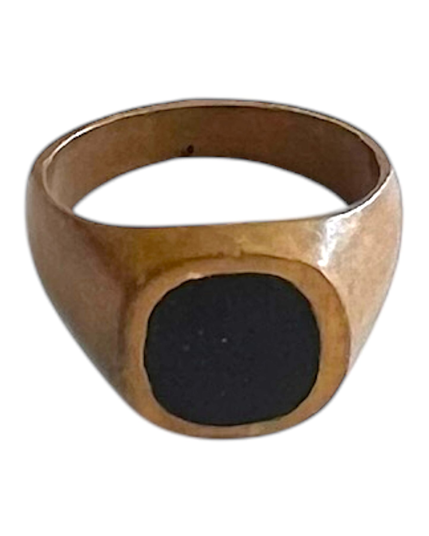 Vintage Black and Gold Ring