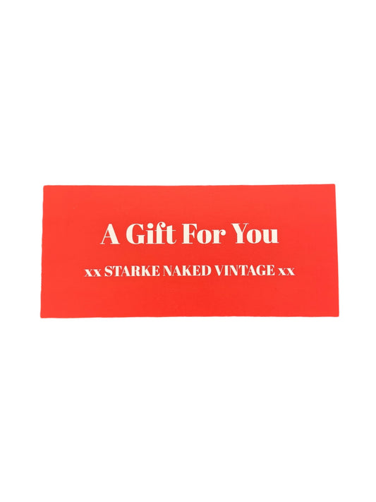 STARKE NAKED VINTAGE Gift Card