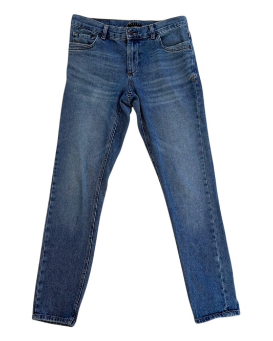 Pre-Loved Sisley Light-Wash Skinny Jeans